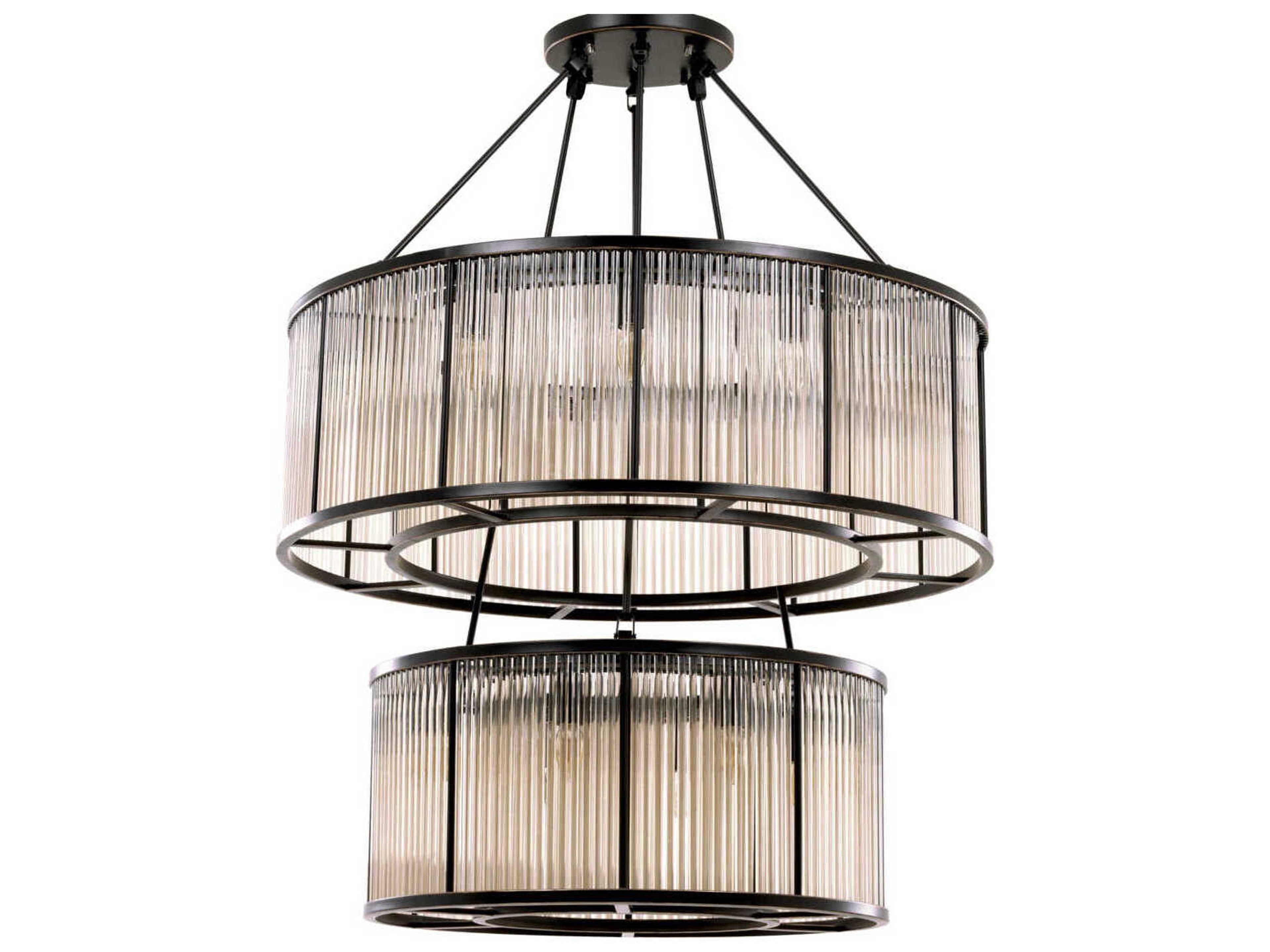 Eichholtz Bernardi Bronze Highlight Chandelier