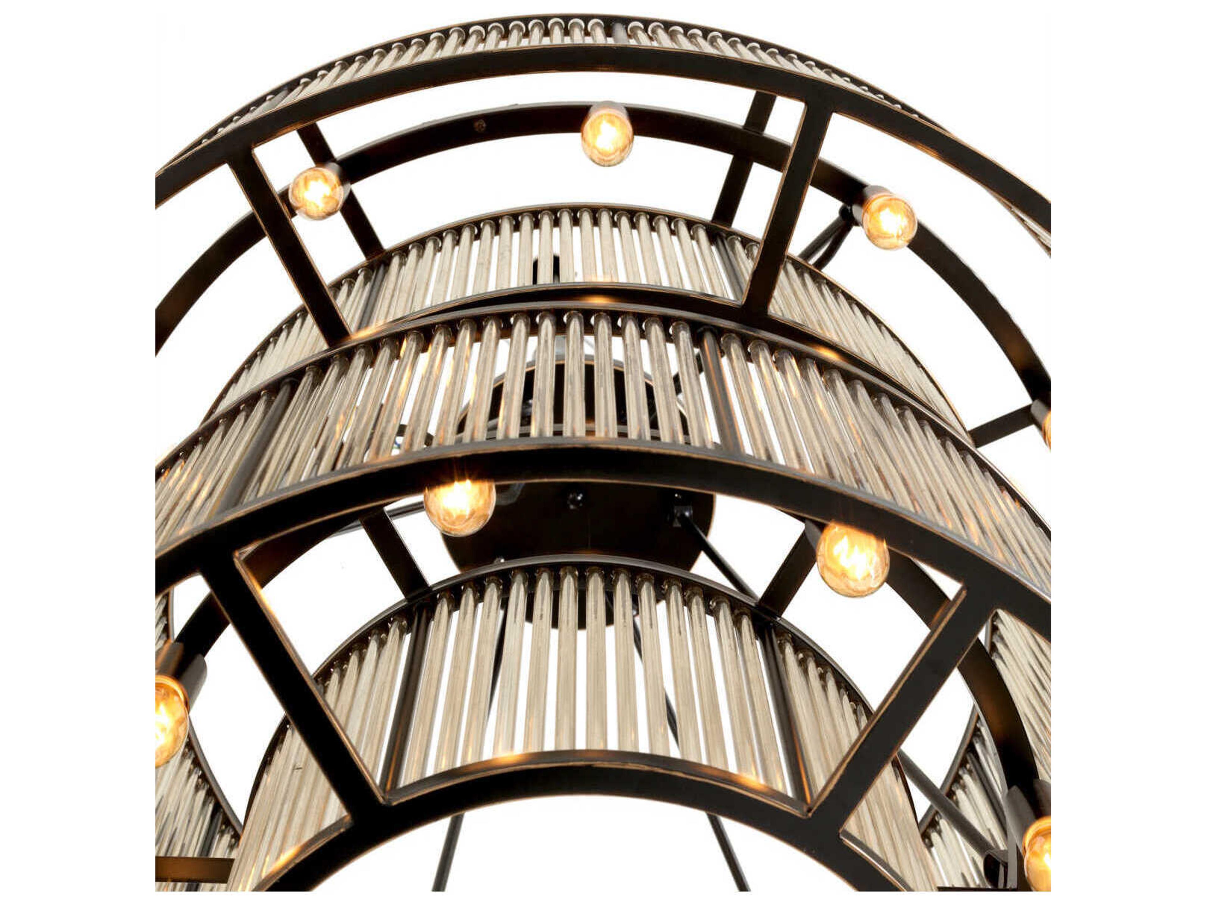 Eichholtz Bernardi Bronze Highlight Chandelier