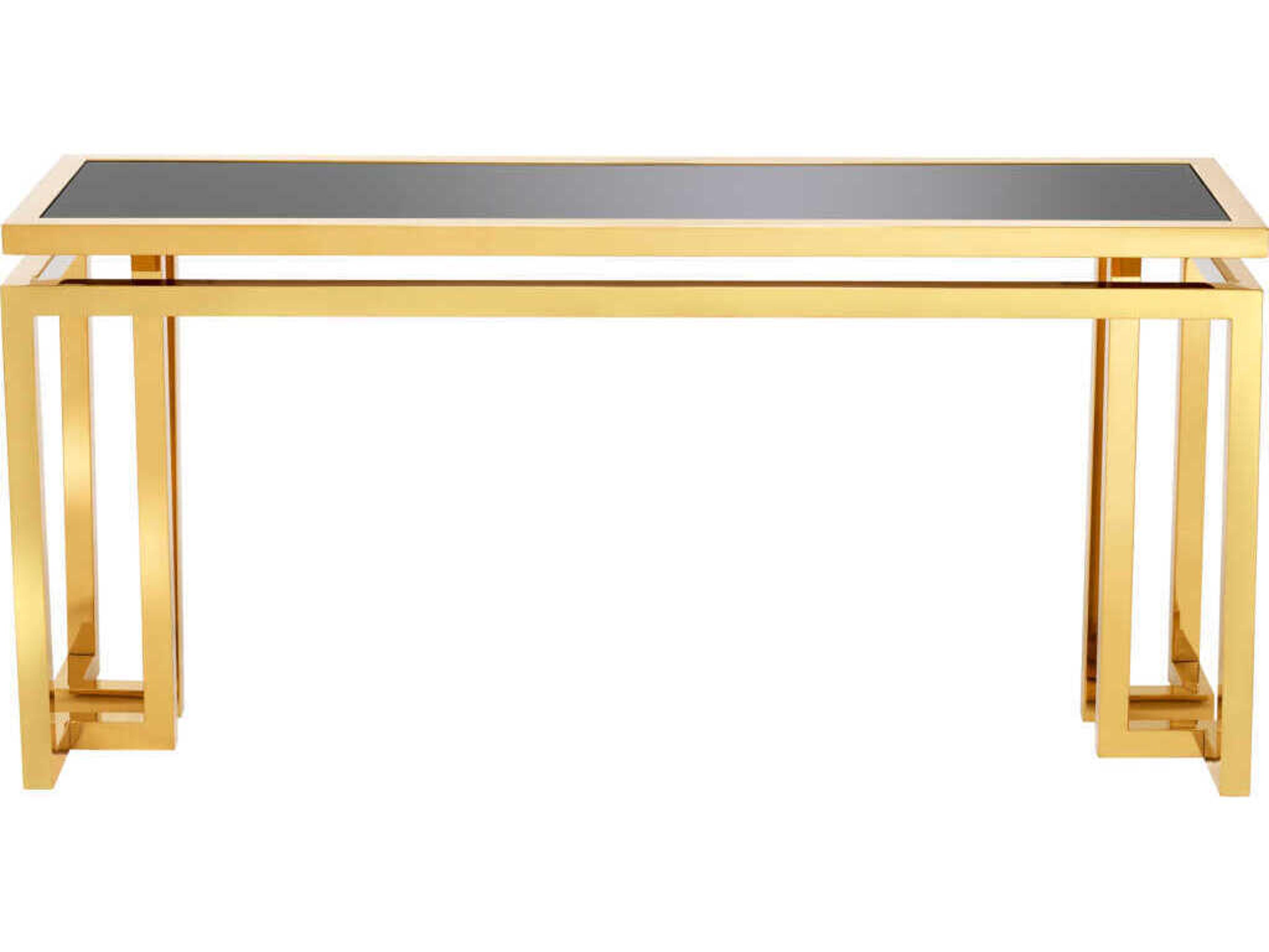 Eichholtz Palmer Gold Console Table