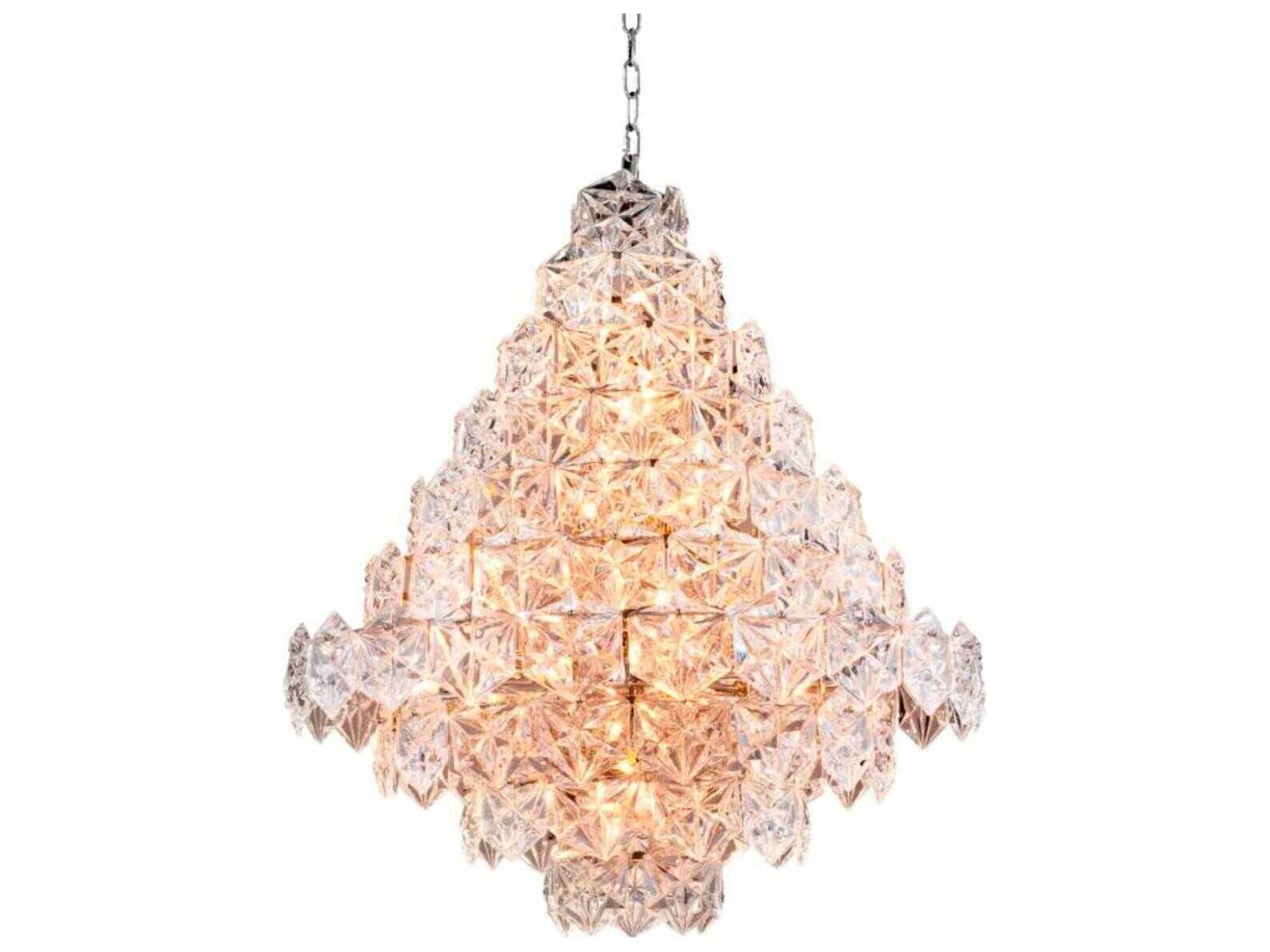 Eichholtz Hermitage L Nickel Chandelier