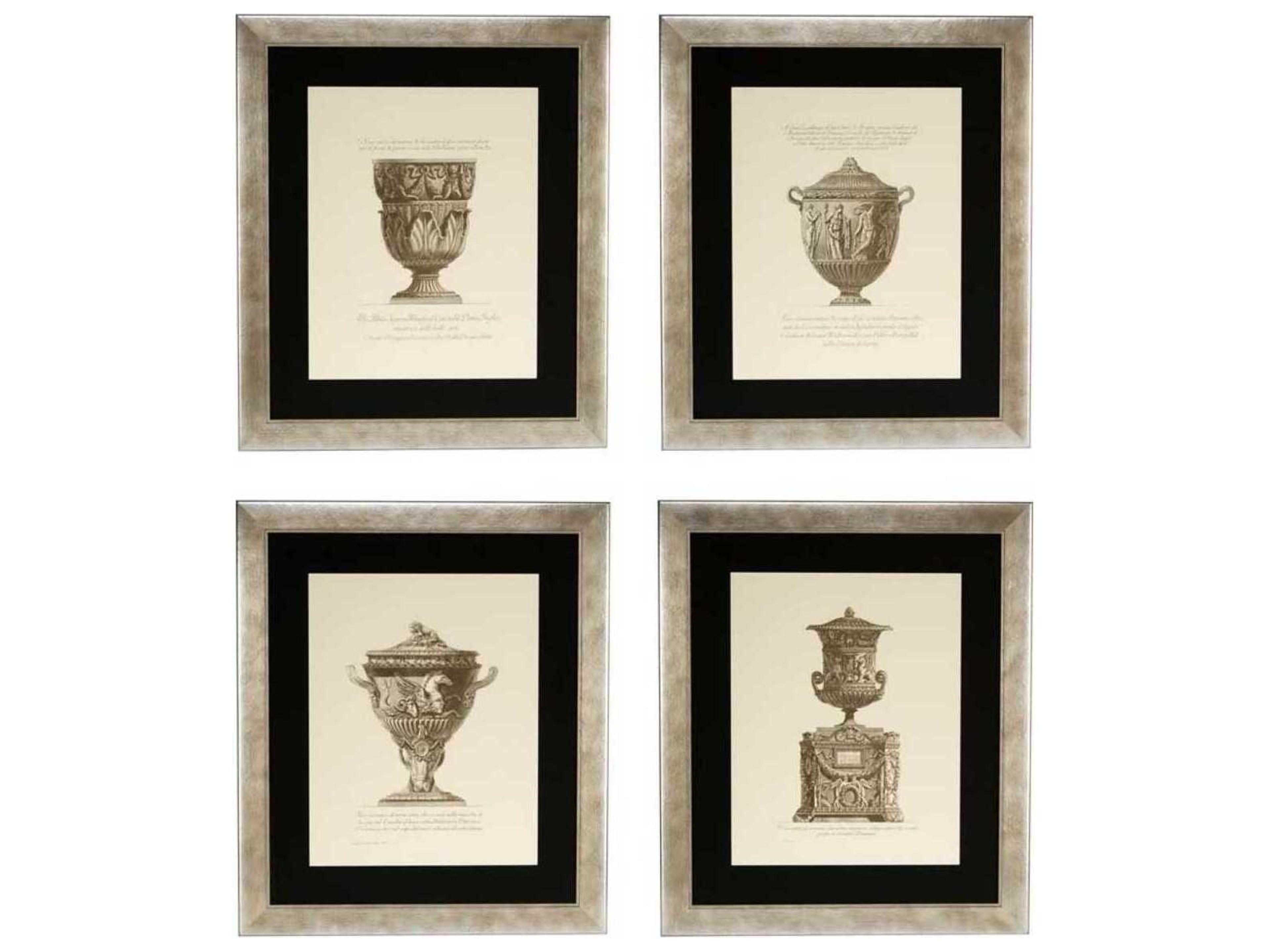 Set of 4 Print Giovanni Battista