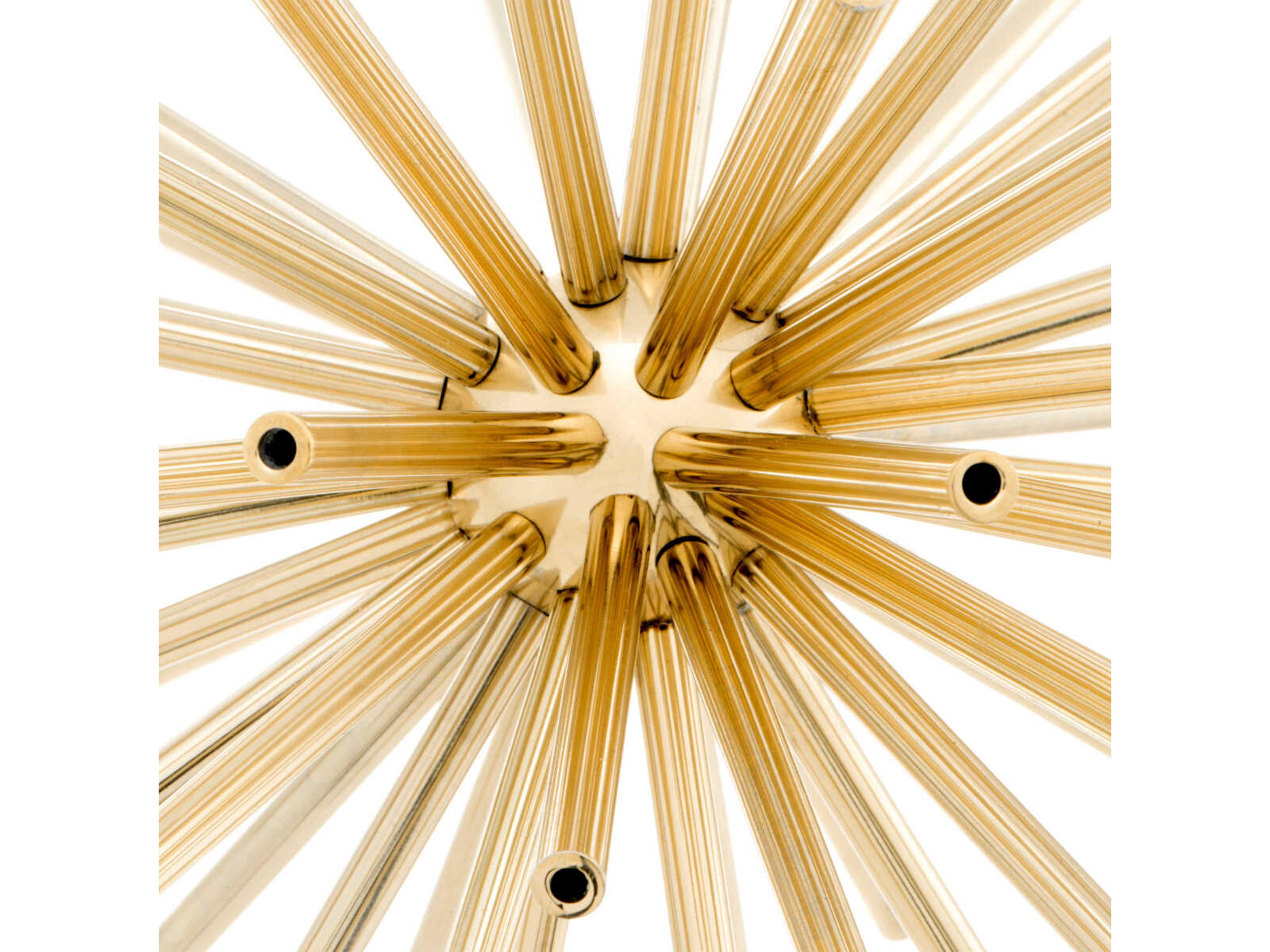 Eichholtz Meteor Polished Brass Object Set of 3