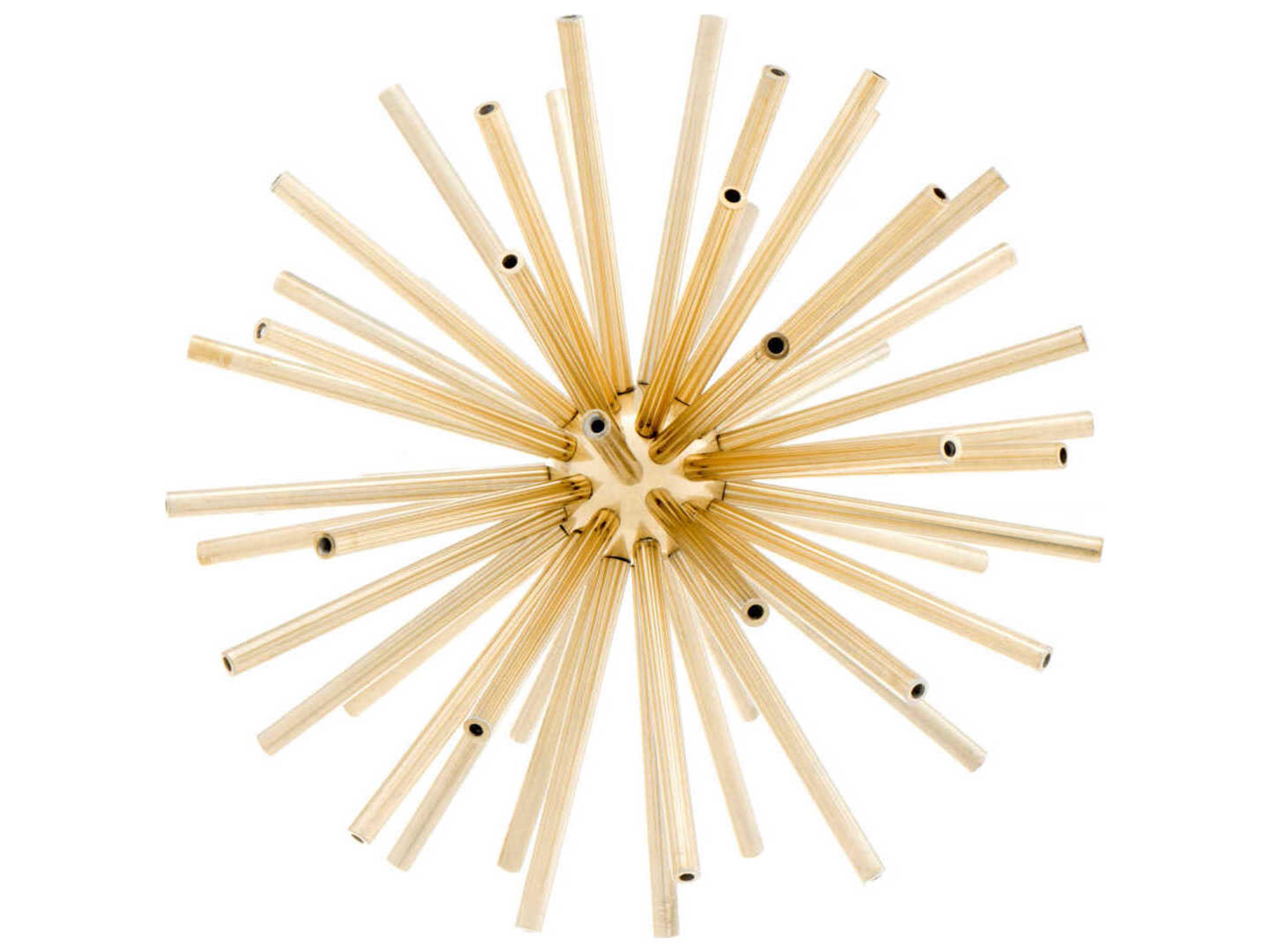 Eichholtz Meteor Polished Brass Object Set of 3