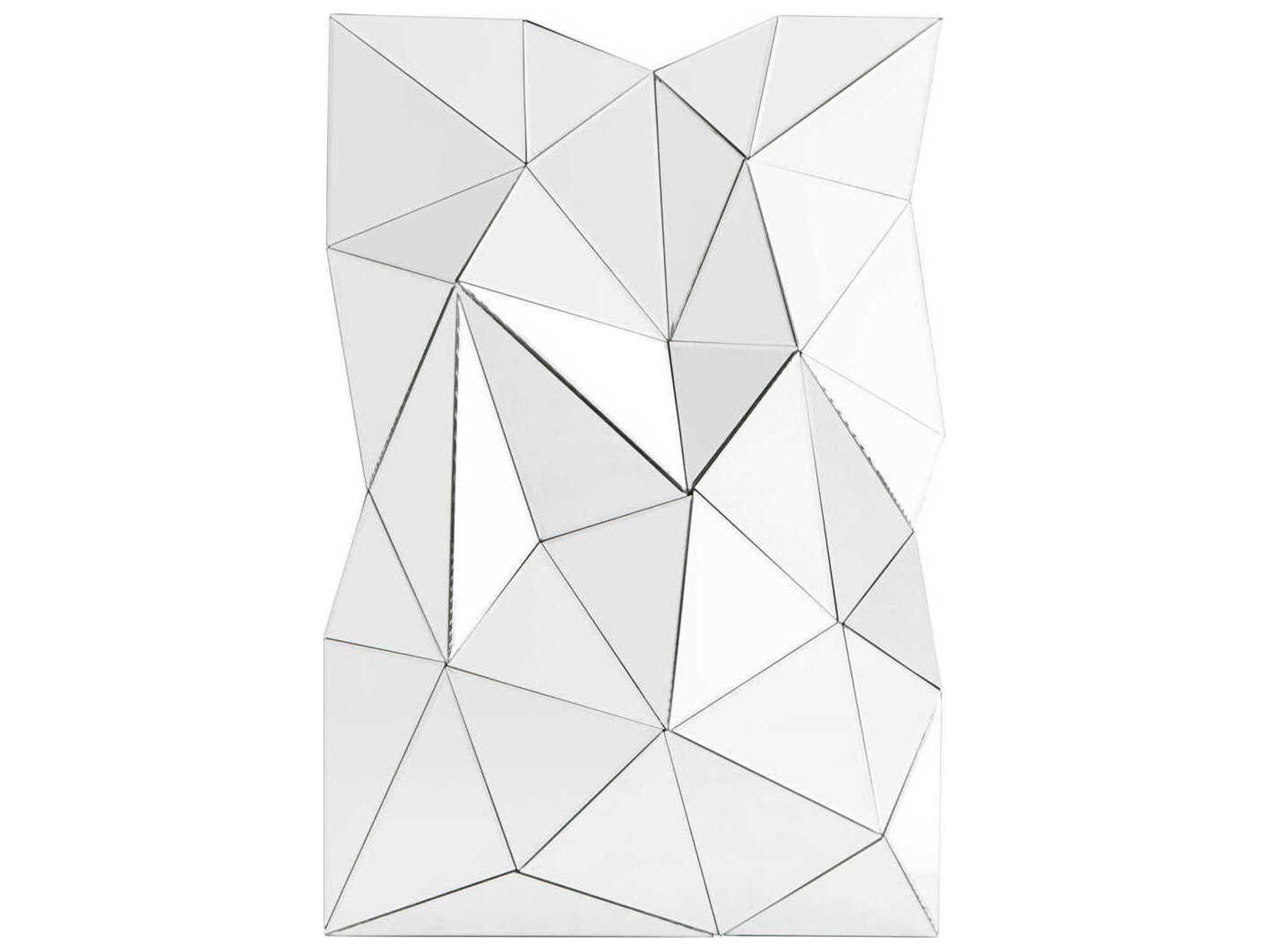 Boyton Wall Mirror Geometric 3D Wall Art