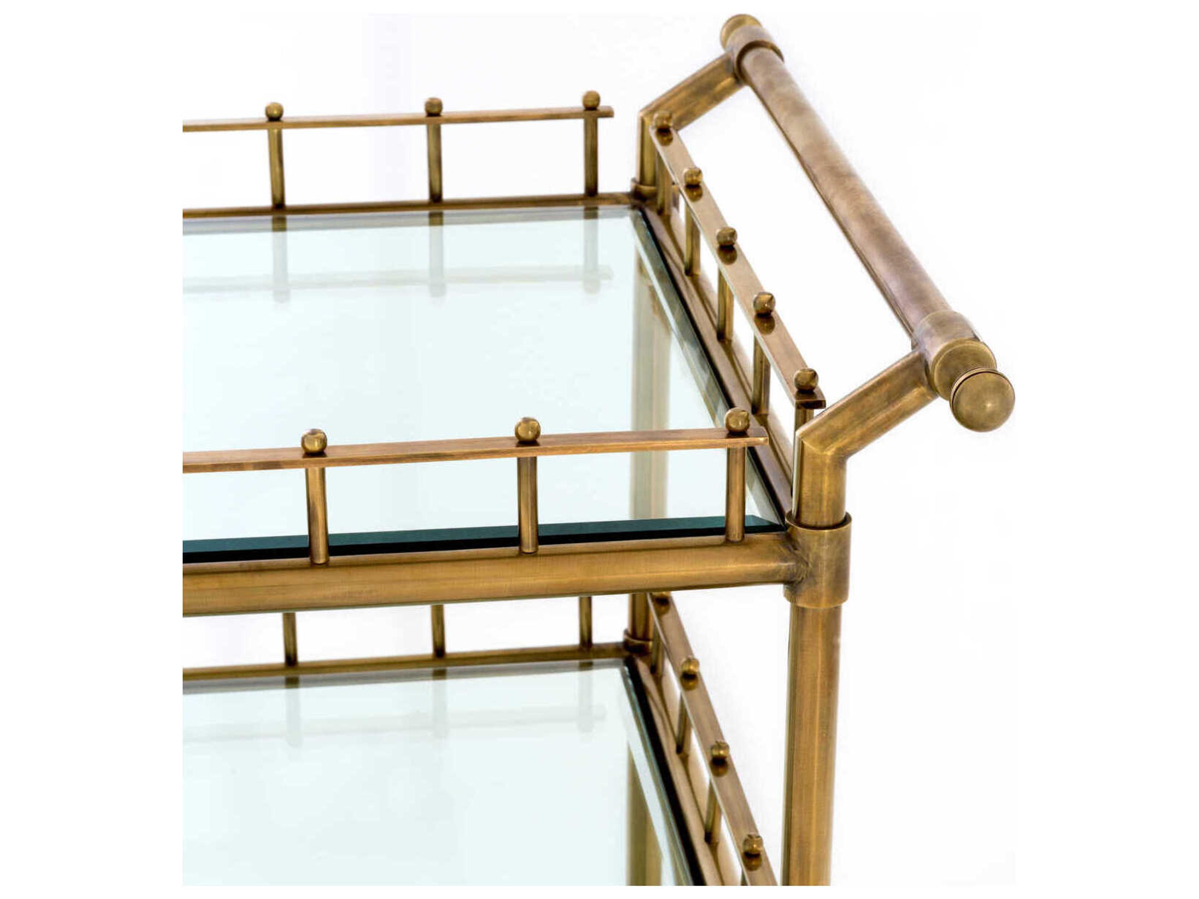 Eichholtz Scarlett Vintage Brass Trolley