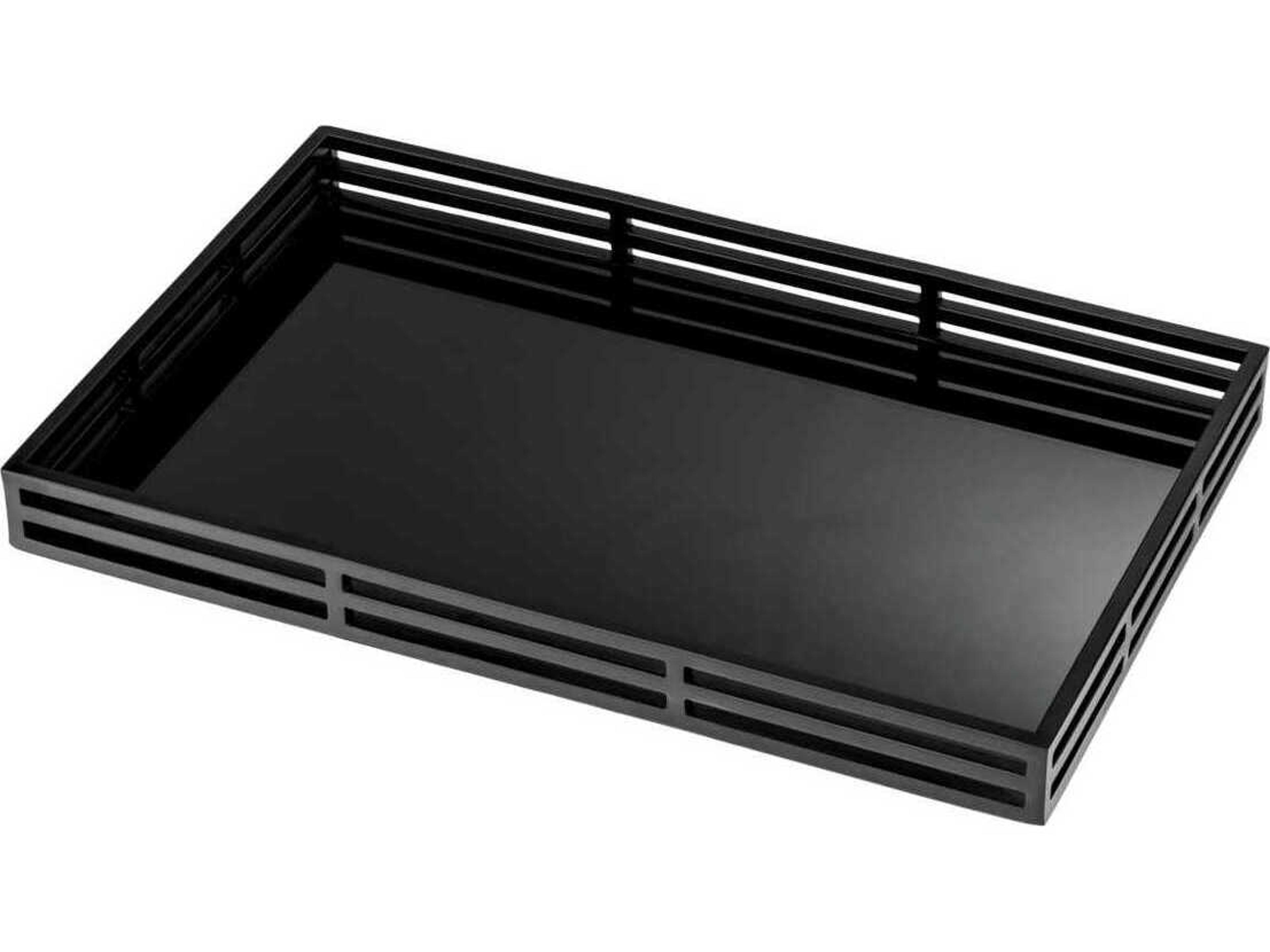 Eichholtz Giacomo Black Rectangular Tray
