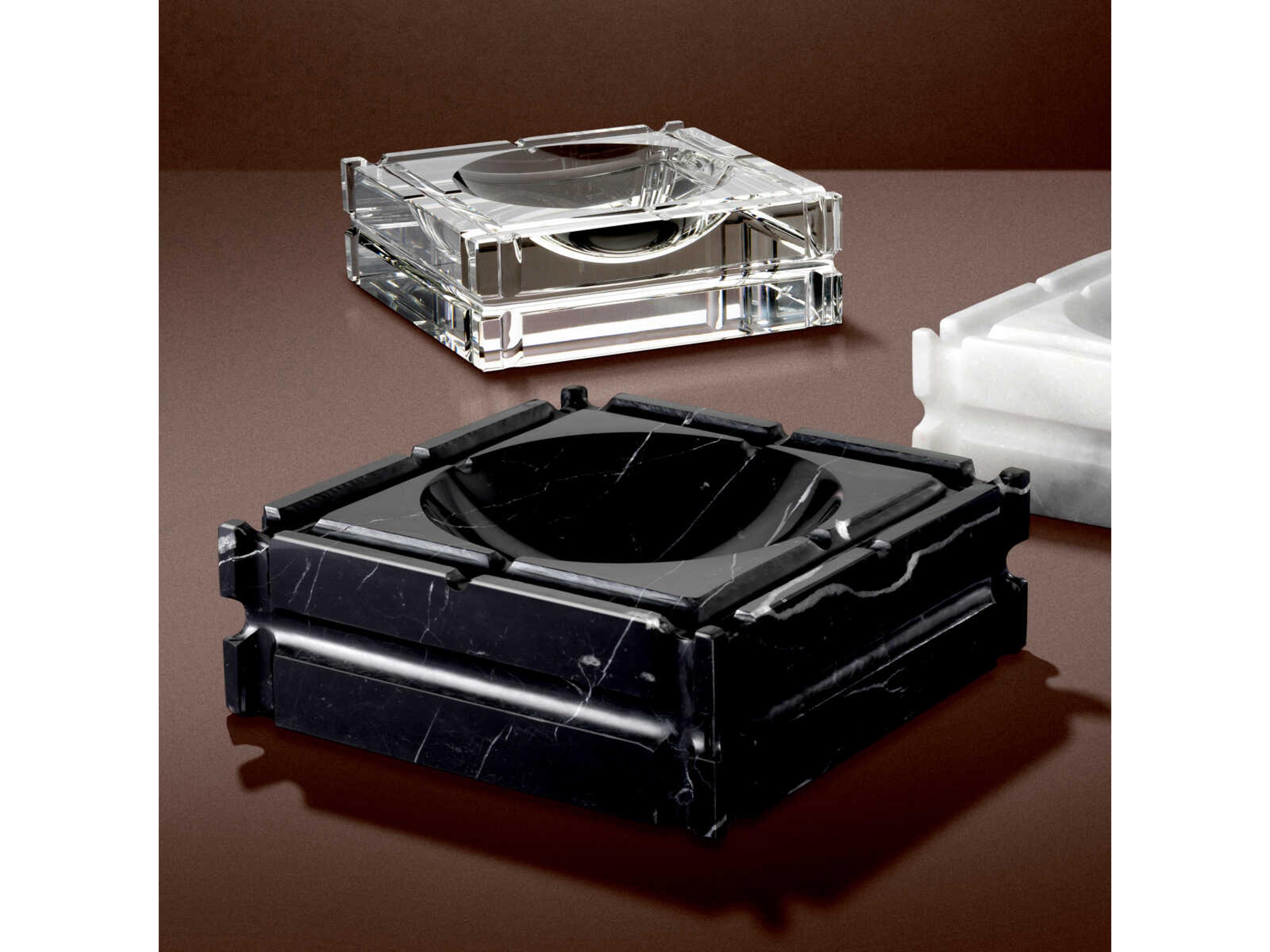 Eichholtz Nestor Black Marble Ashtray