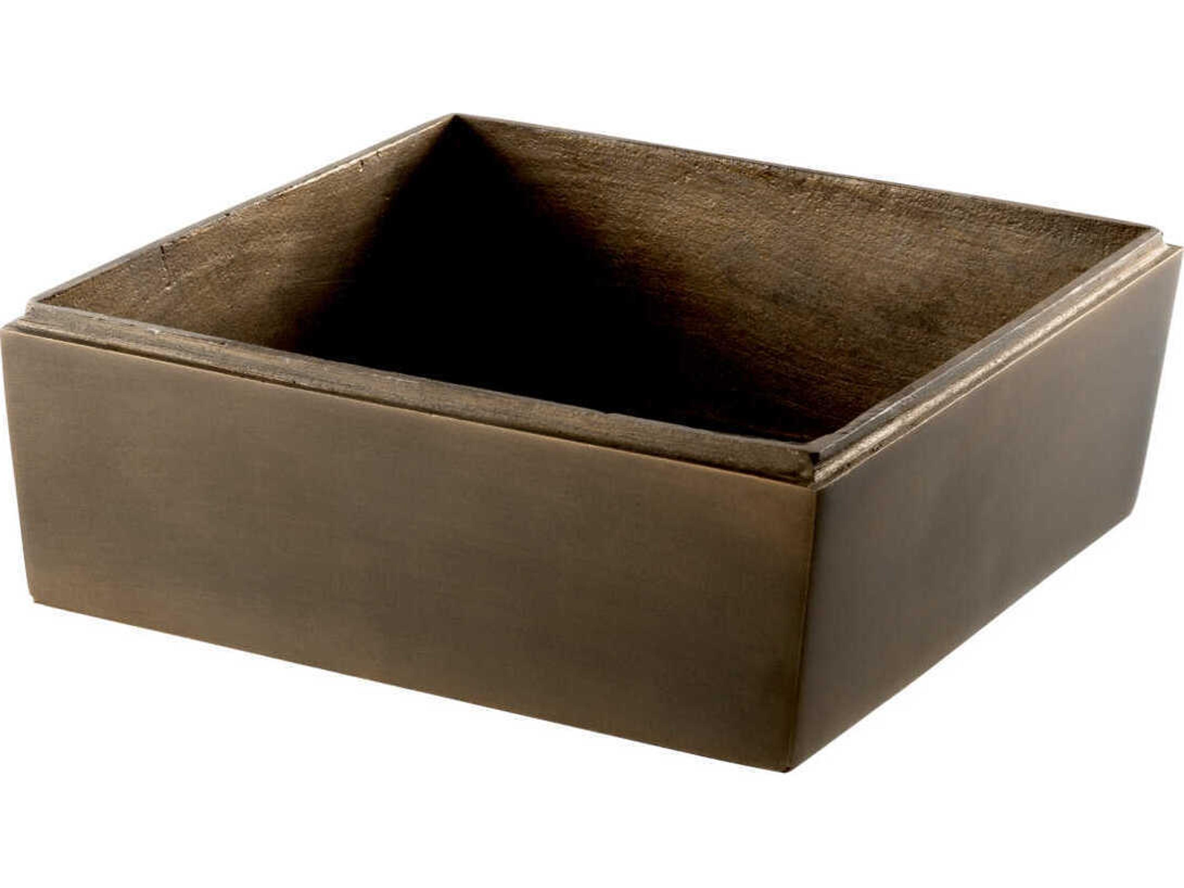 Eichholtz Deluxe Dark Antique Brass Ashtray