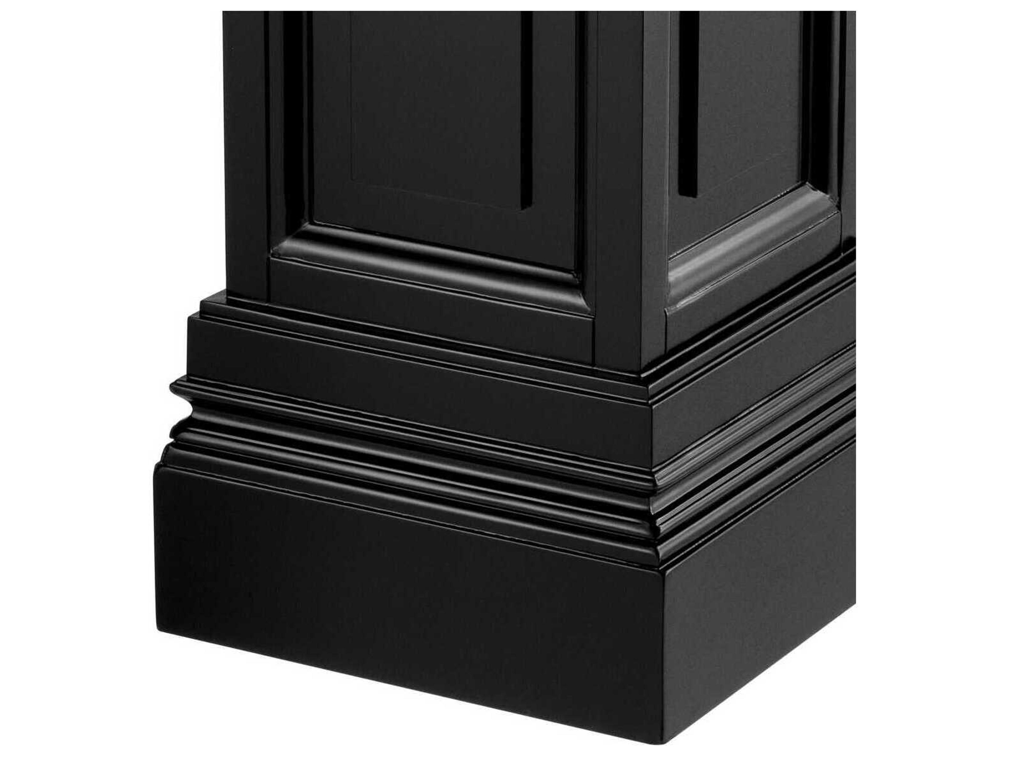 Eichholtz Salvatore Waxed Black Cm Column