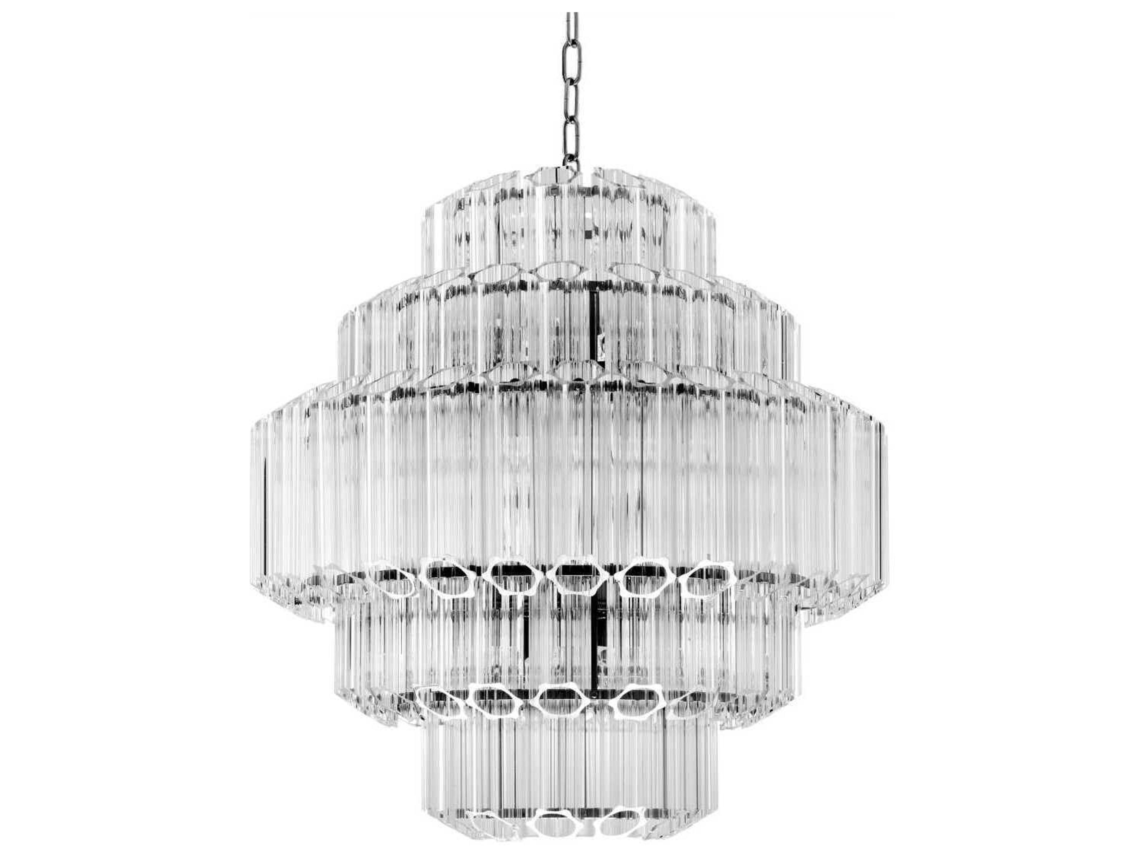 Eichholtz Vittoria S Nickel Chandelier