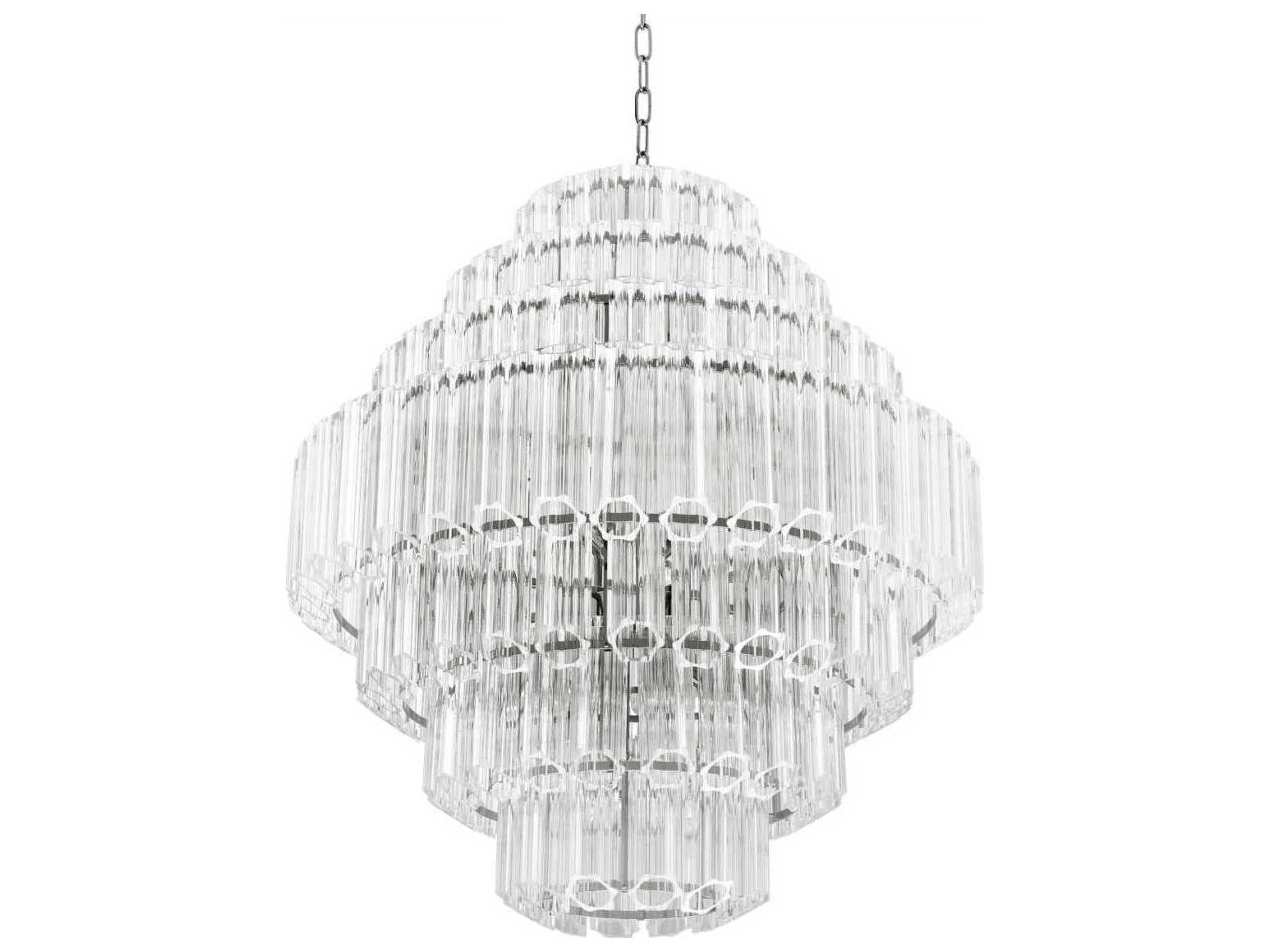 Eichholtz Vittoria L Nickel Chandelier