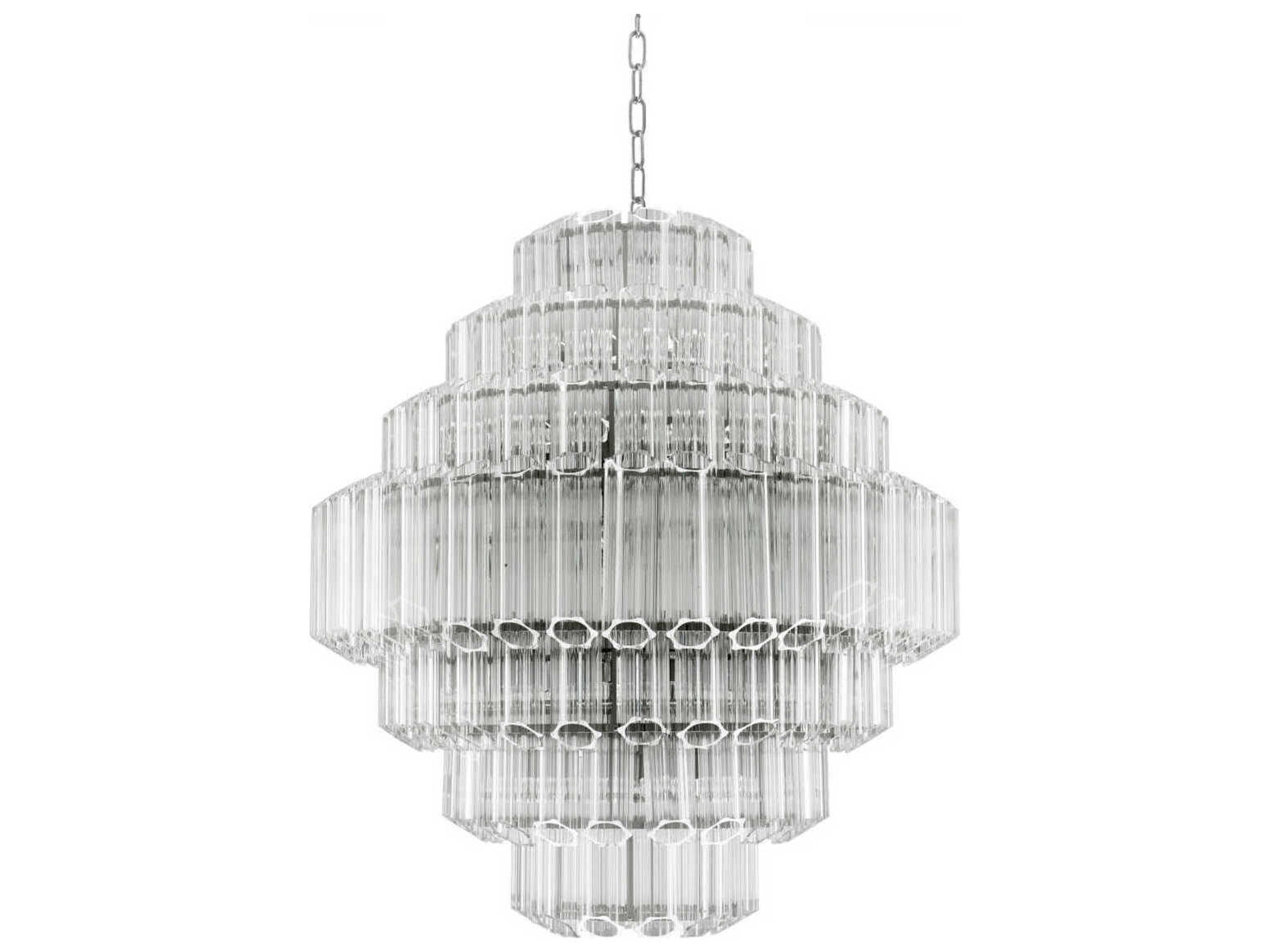 Eichholtz Vittoria L Nickel Chandelier