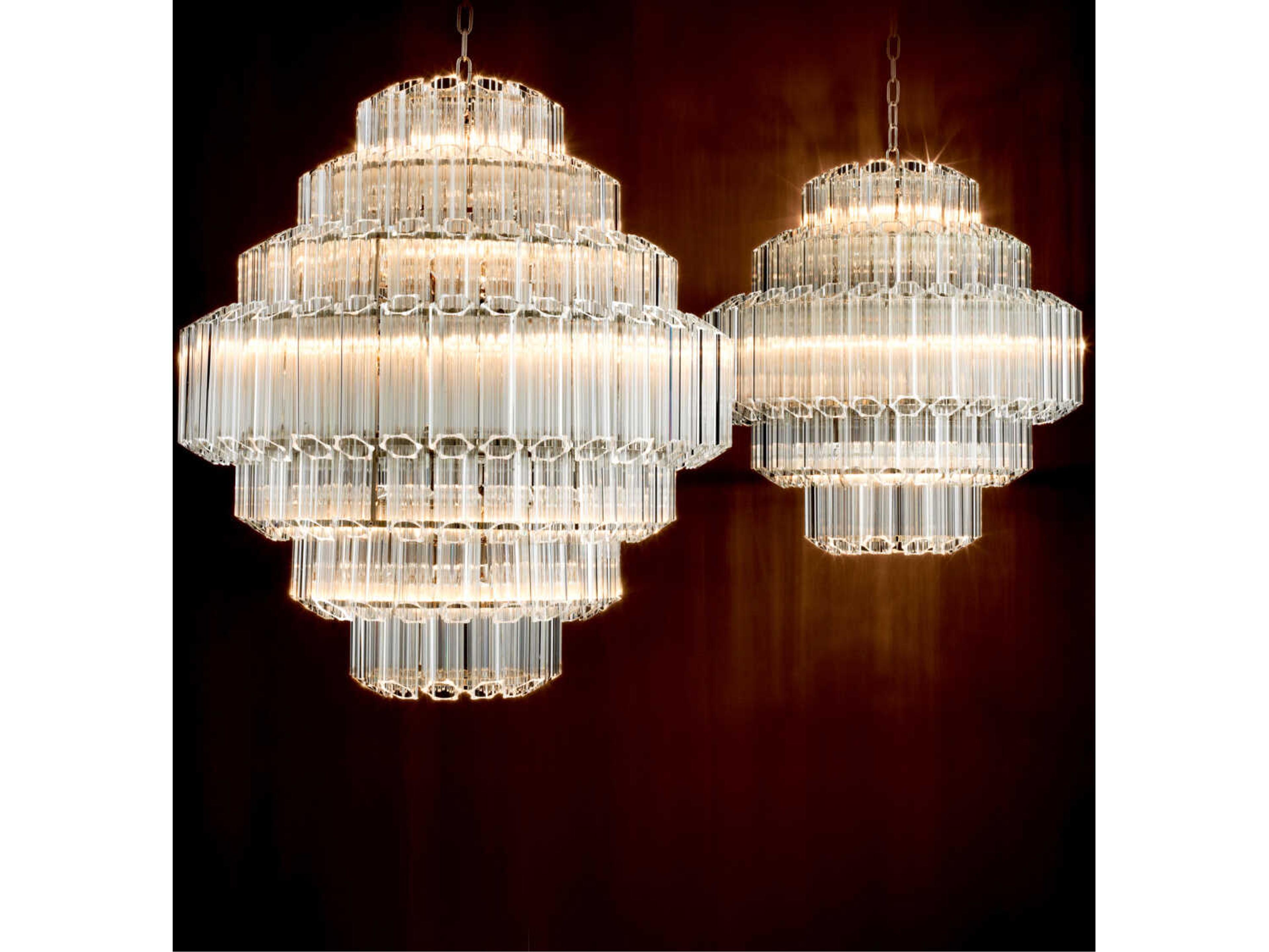 Eichholtz Vittoria L Nickel Chandelier