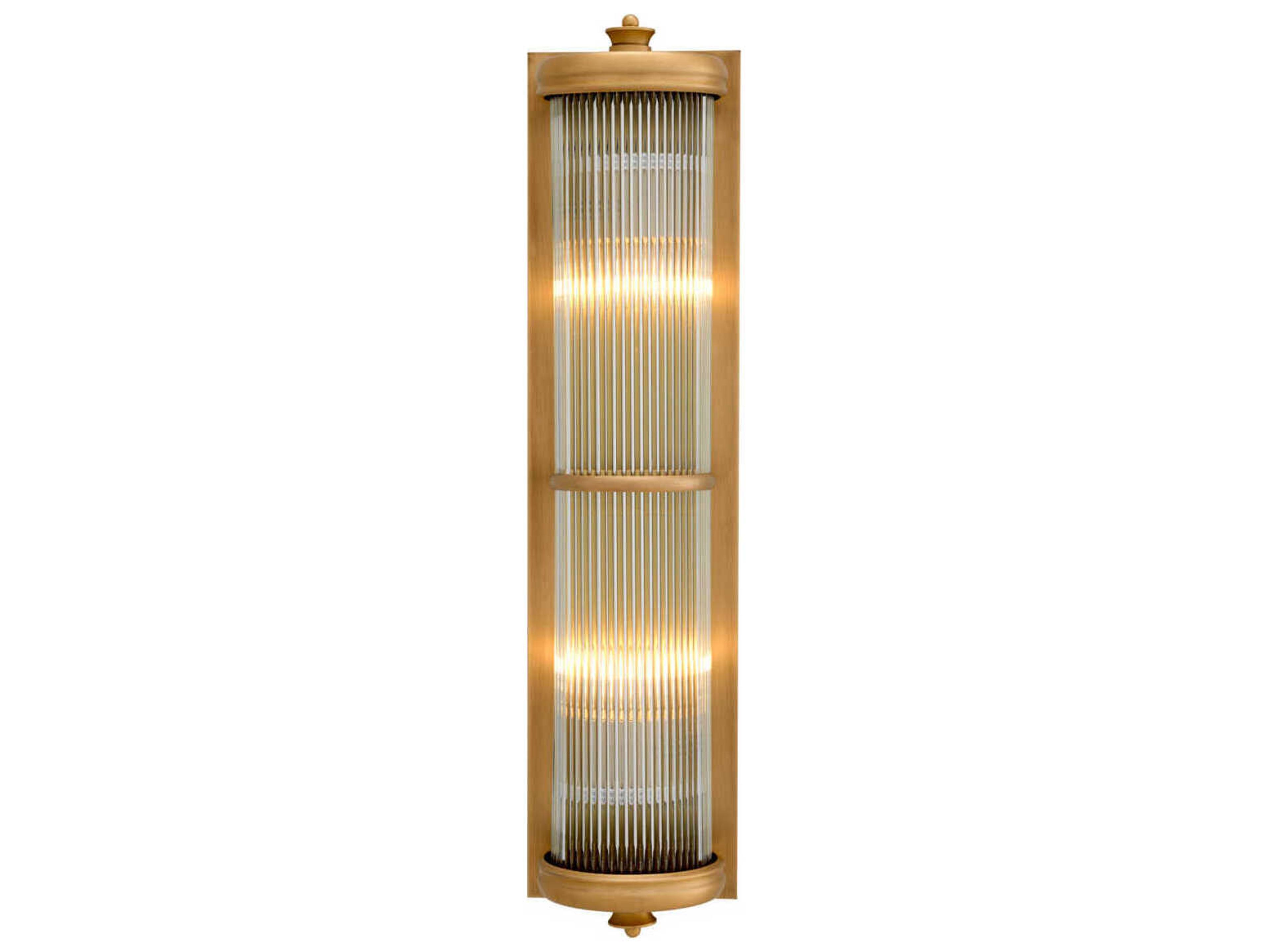 Eichholtz Glorious Xl Matte Brass Wall Lamp
