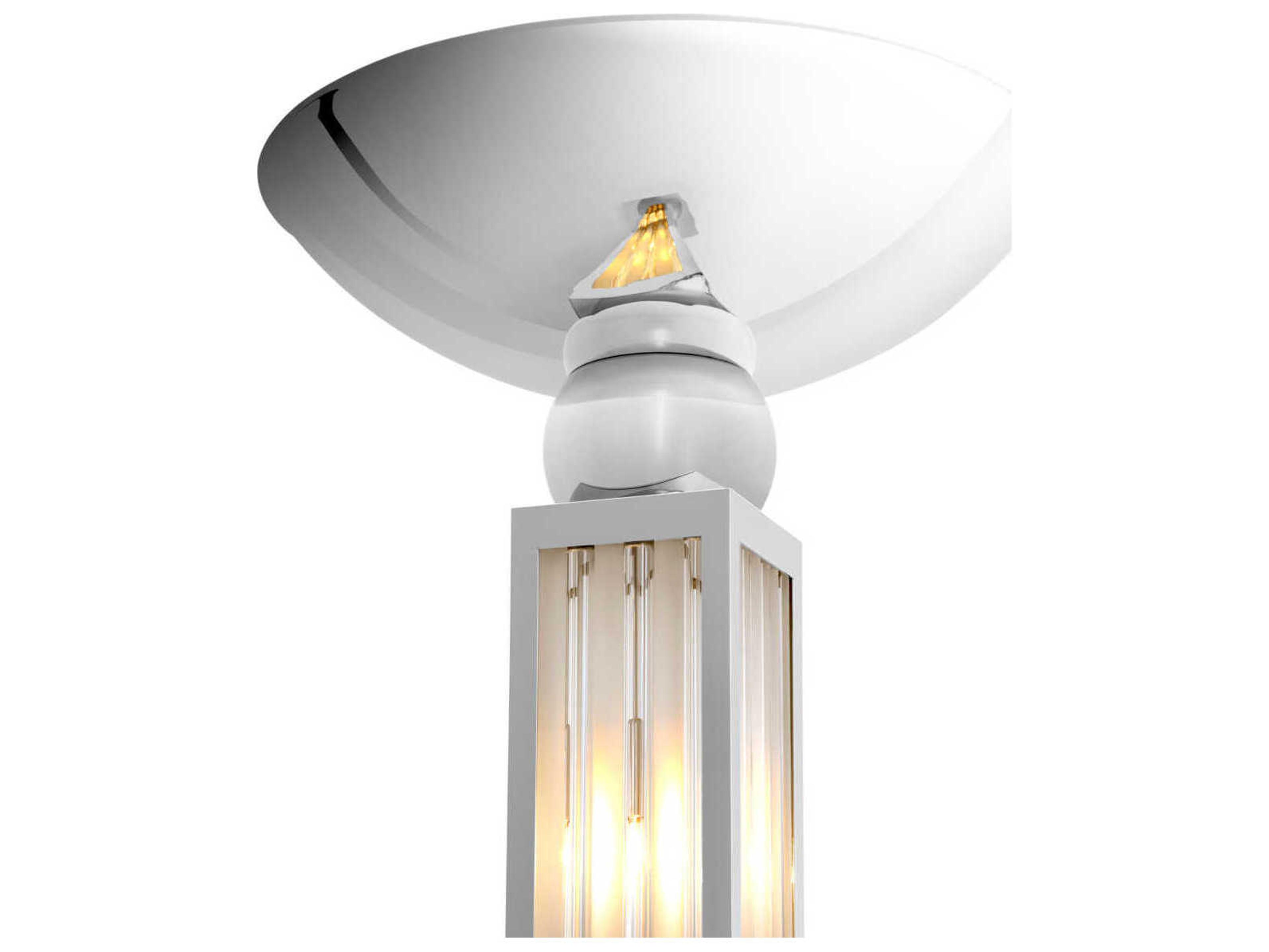 Eichholtz Dorrell Nickel Floor Lamp