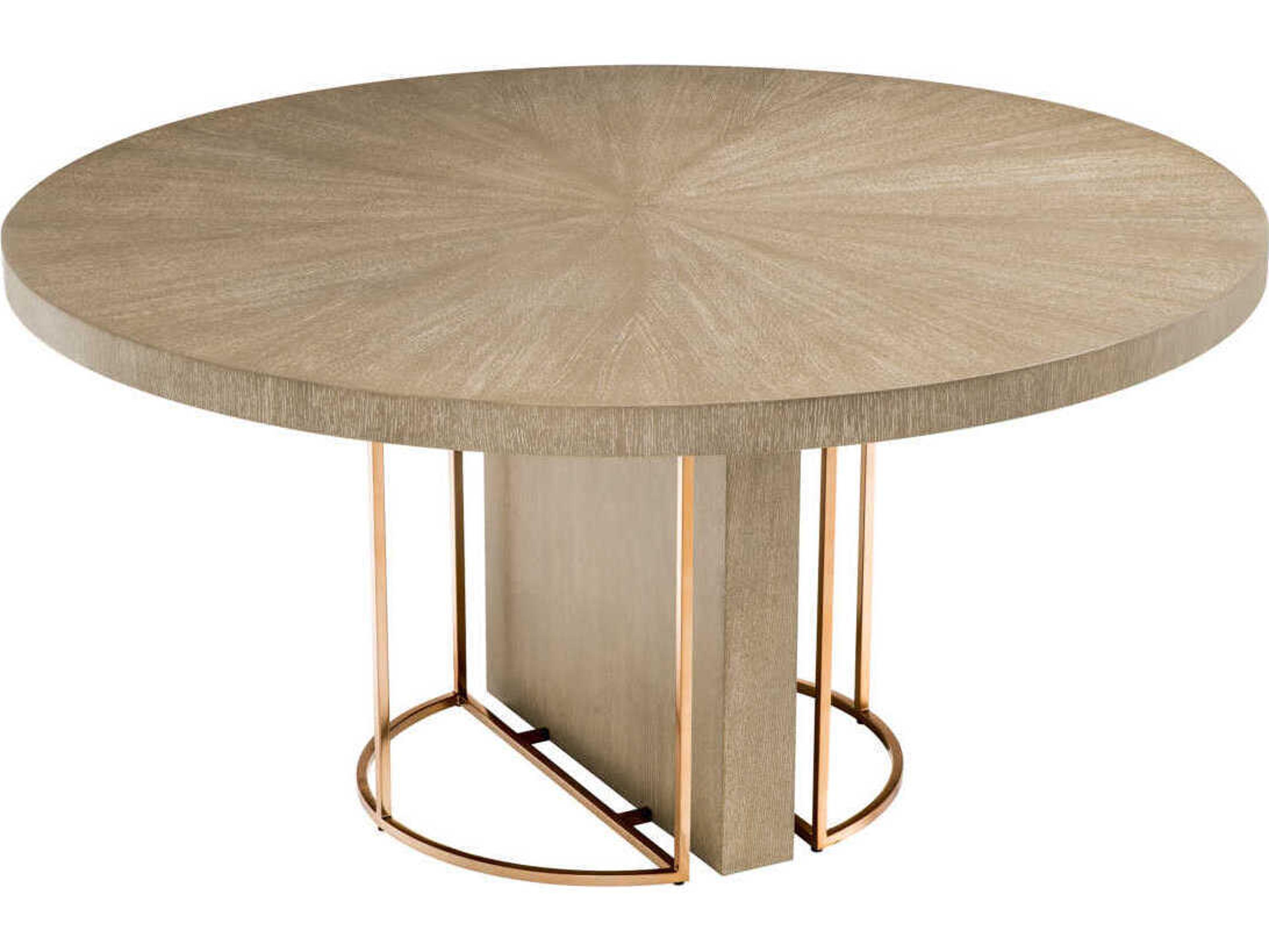 Eichholtz Remington Cm Washed Oak Veneer Dining Table