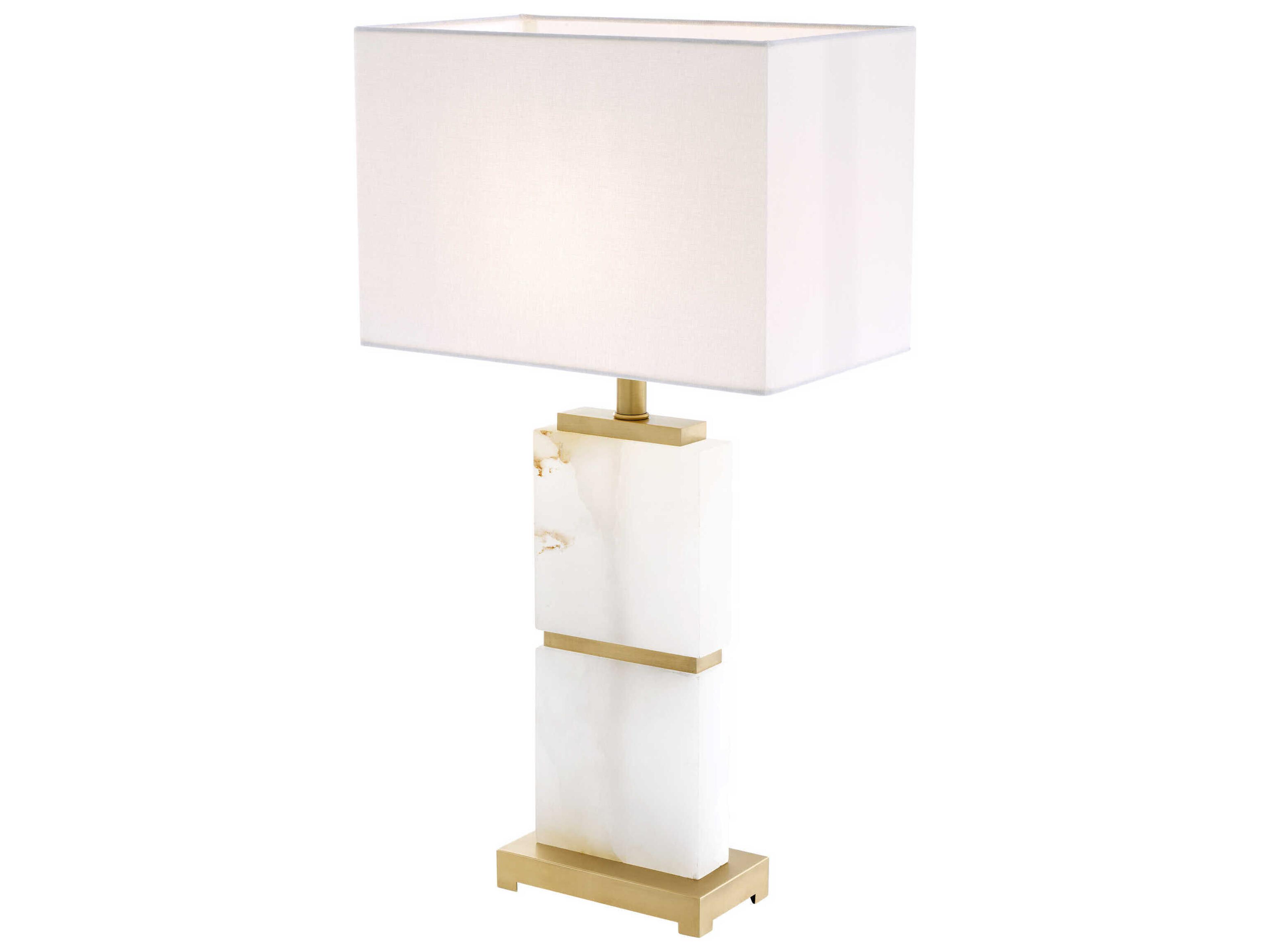 Eichholtz Robbins Matte Brass Table Lamp