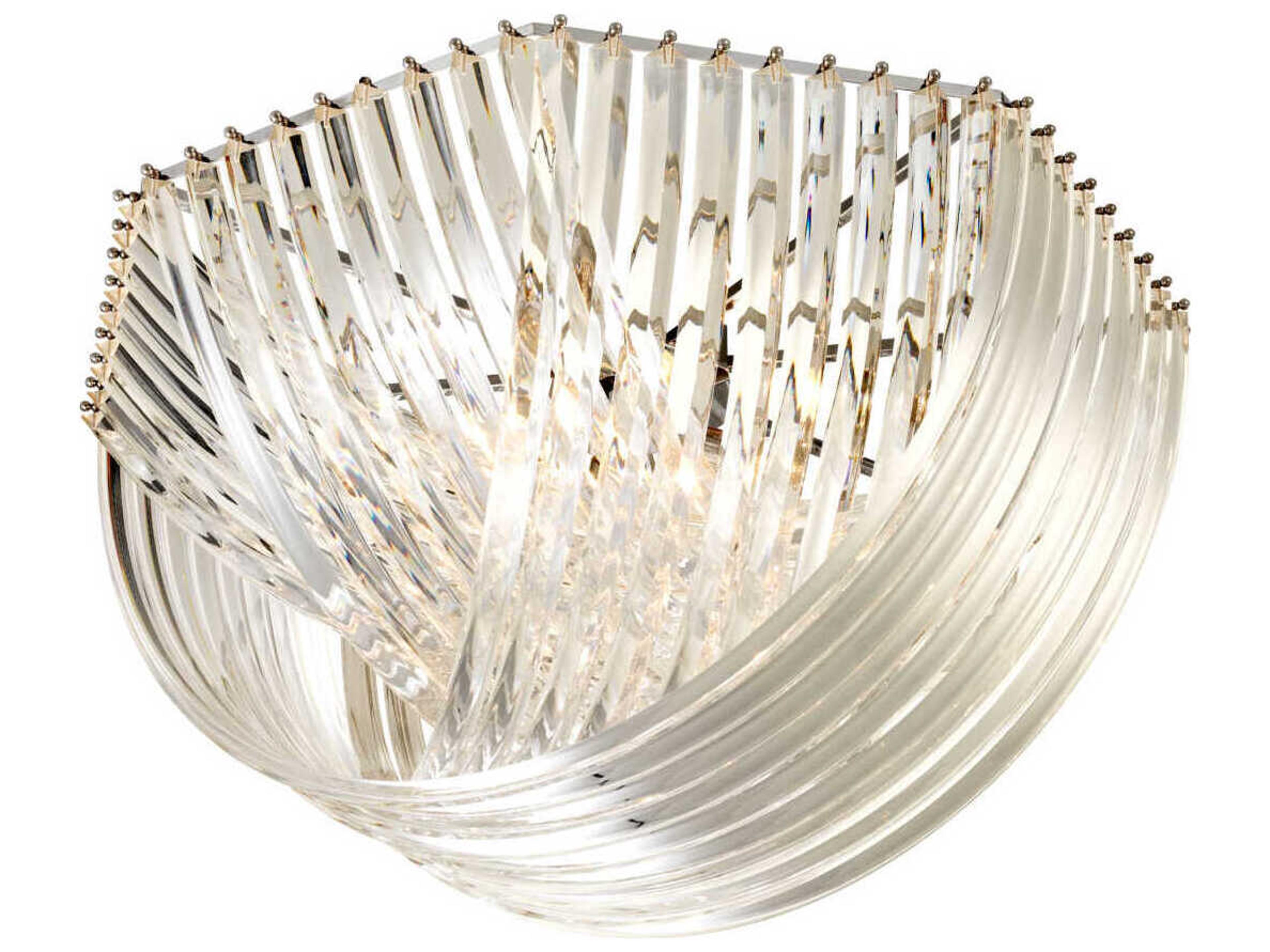 Eichholtz Hyeres Nickel Ceiling Lamp