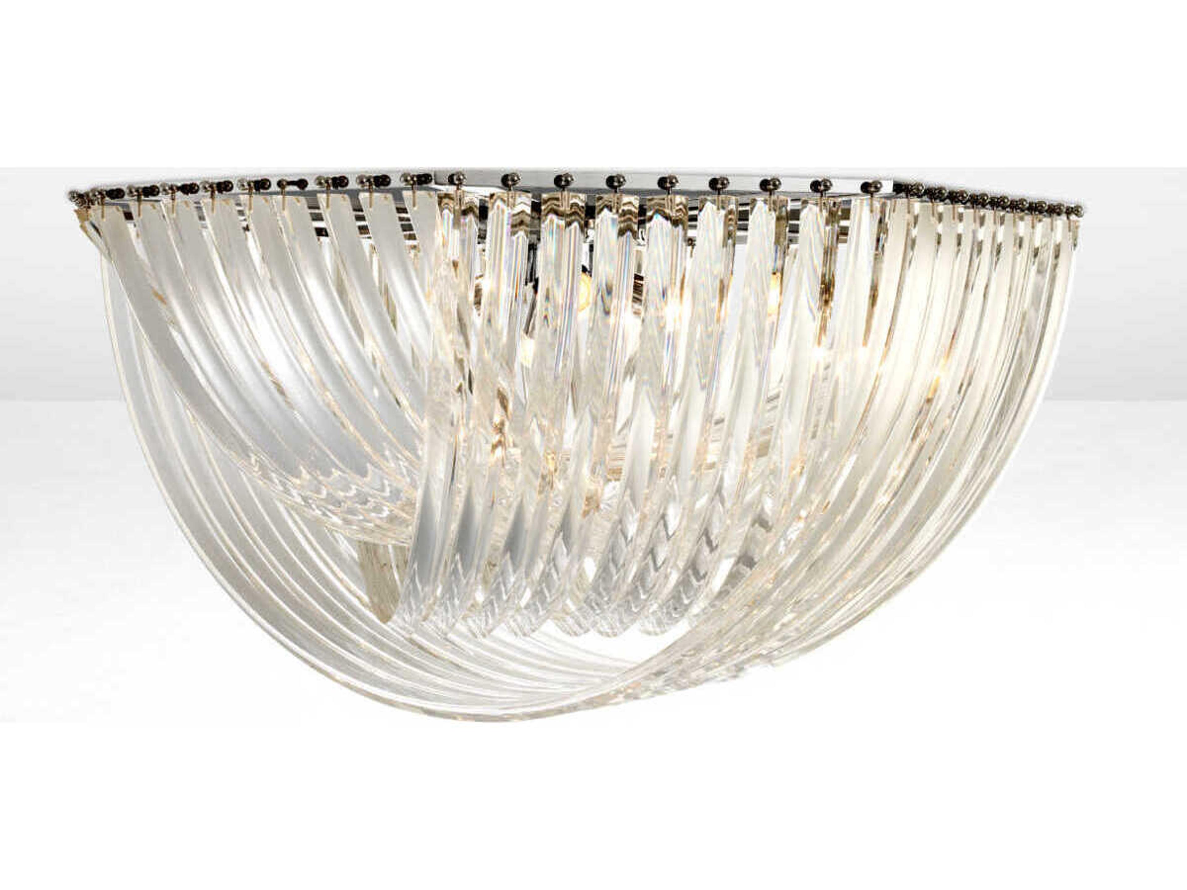 Eichholtz Hyeres Nickel Ceiling Lamp