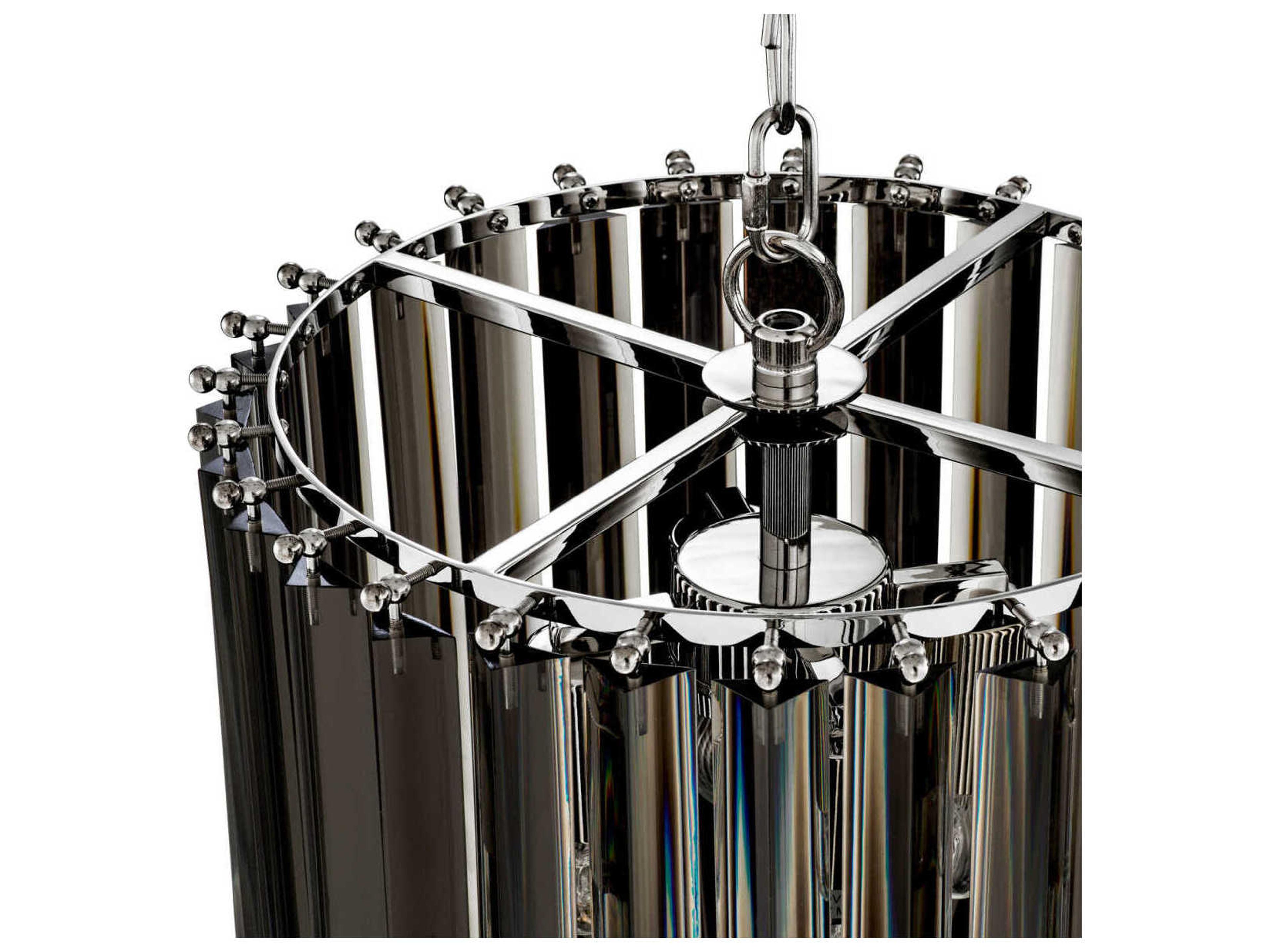 Eichholtz Murano Smoke Inch Dia Chandelier