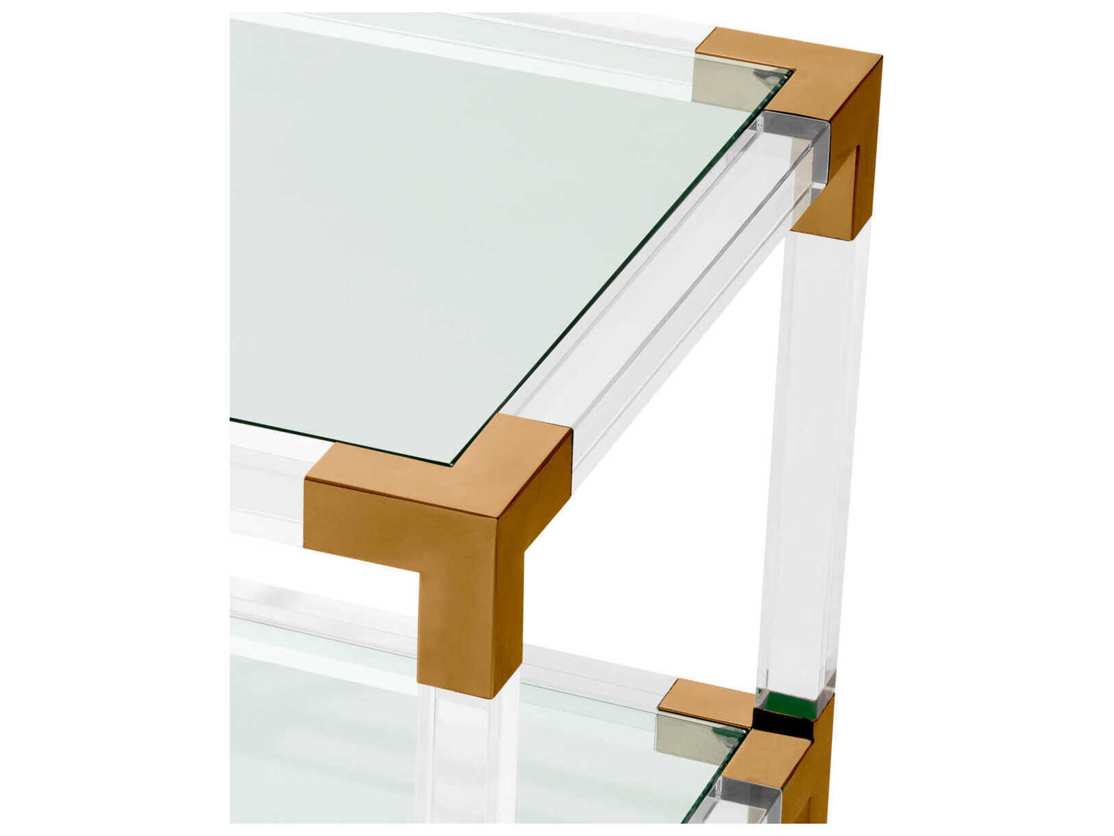 Eichholtz Royalton Brushed Brass Side Table