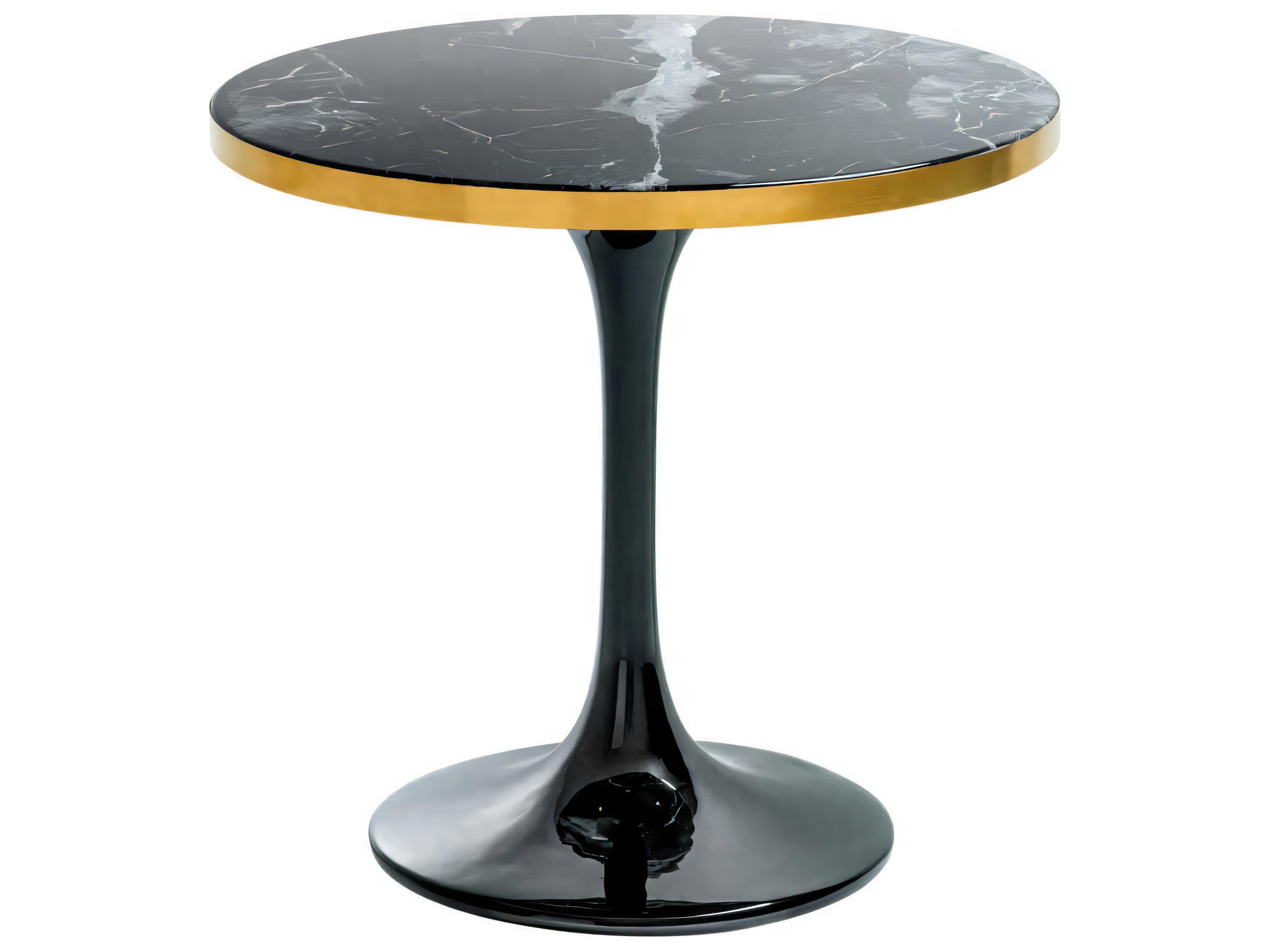 Eichholtz Parme Black Faux Marble Side Table