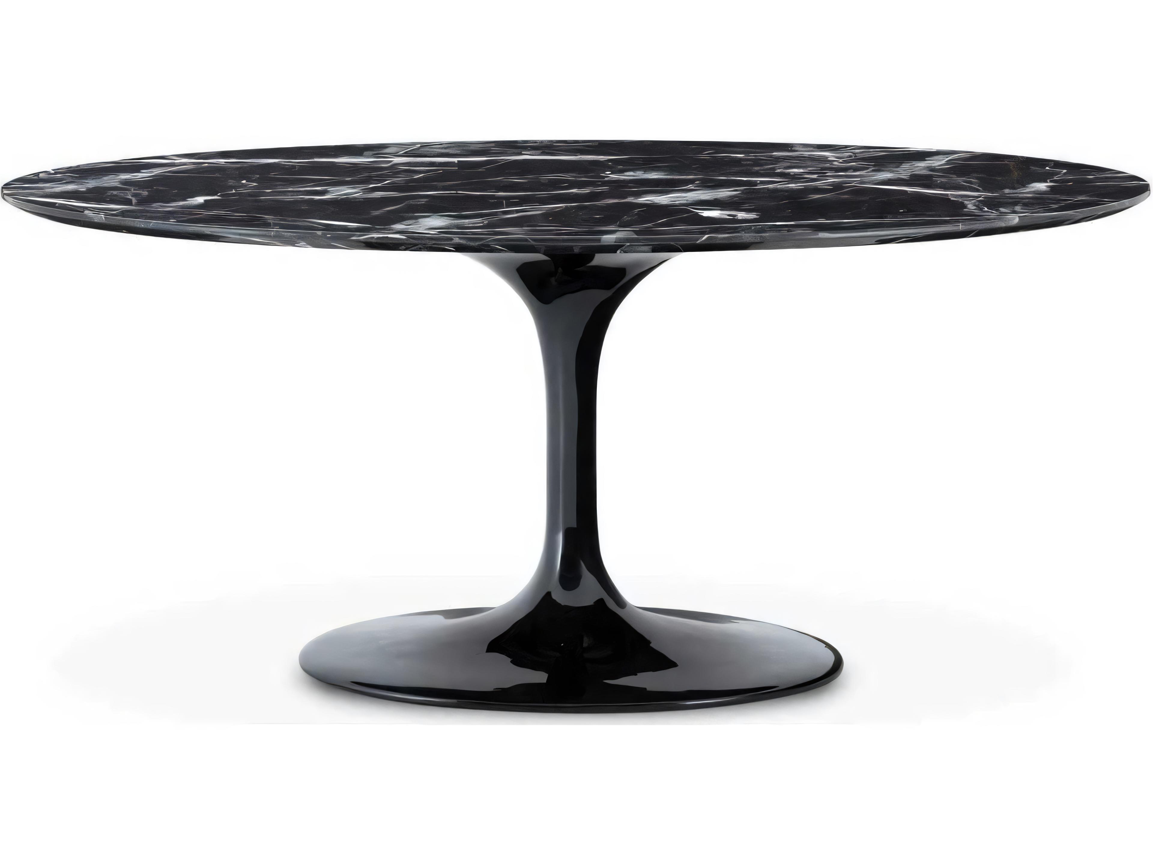 Eichholtz Solo Black Faux Marble Dining Table