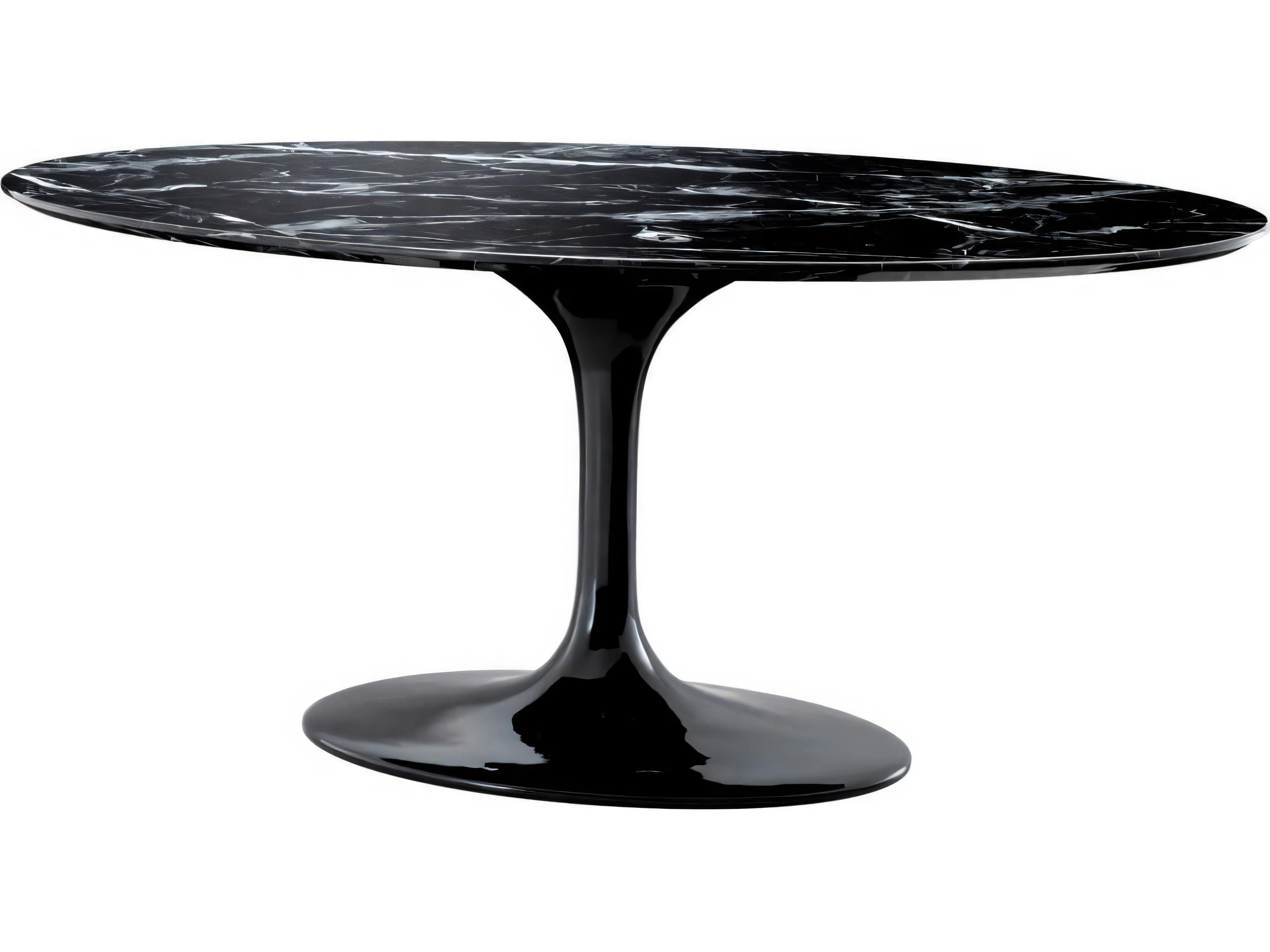 Eichholtz Solo Black Faux Marble Dining Table