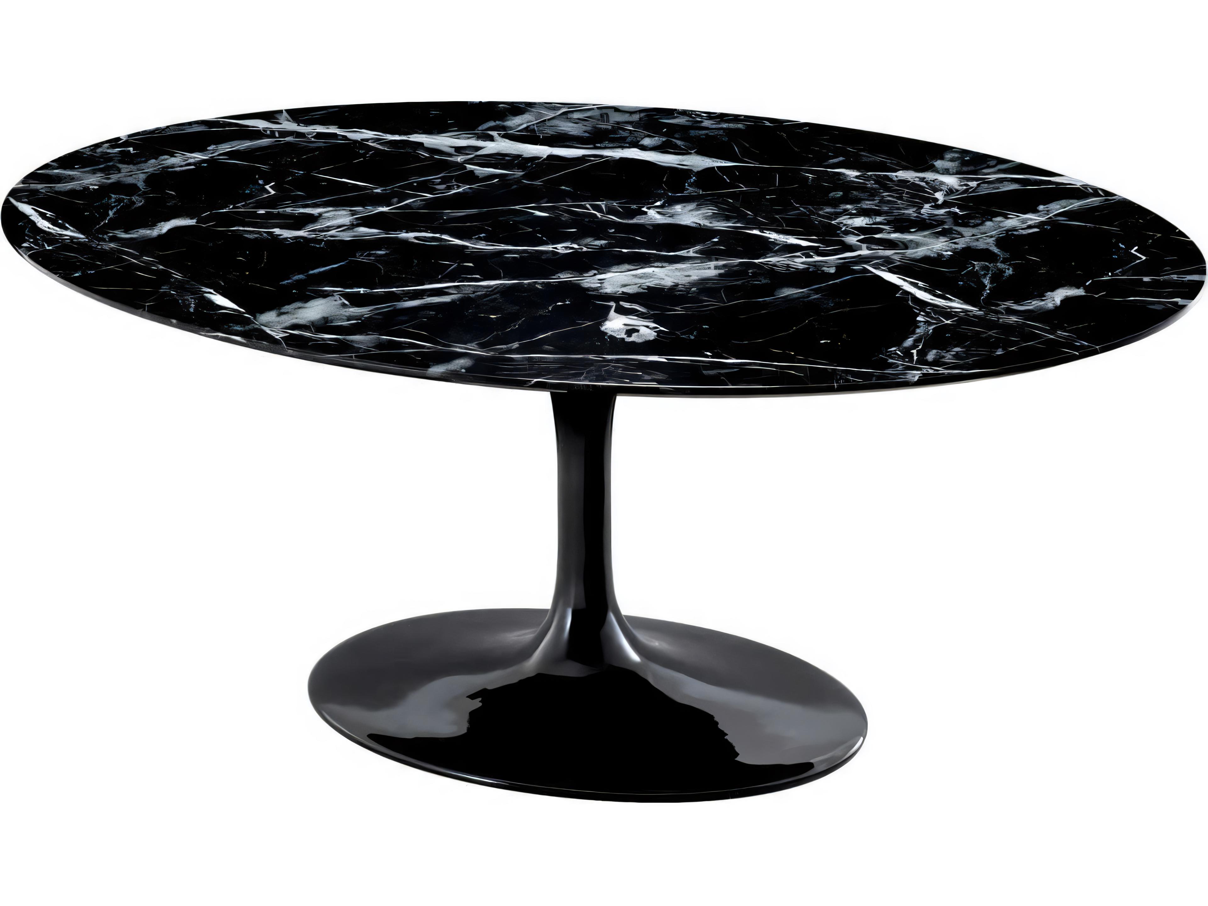 Eichholtz Solo Black Faux Marble Dining Table