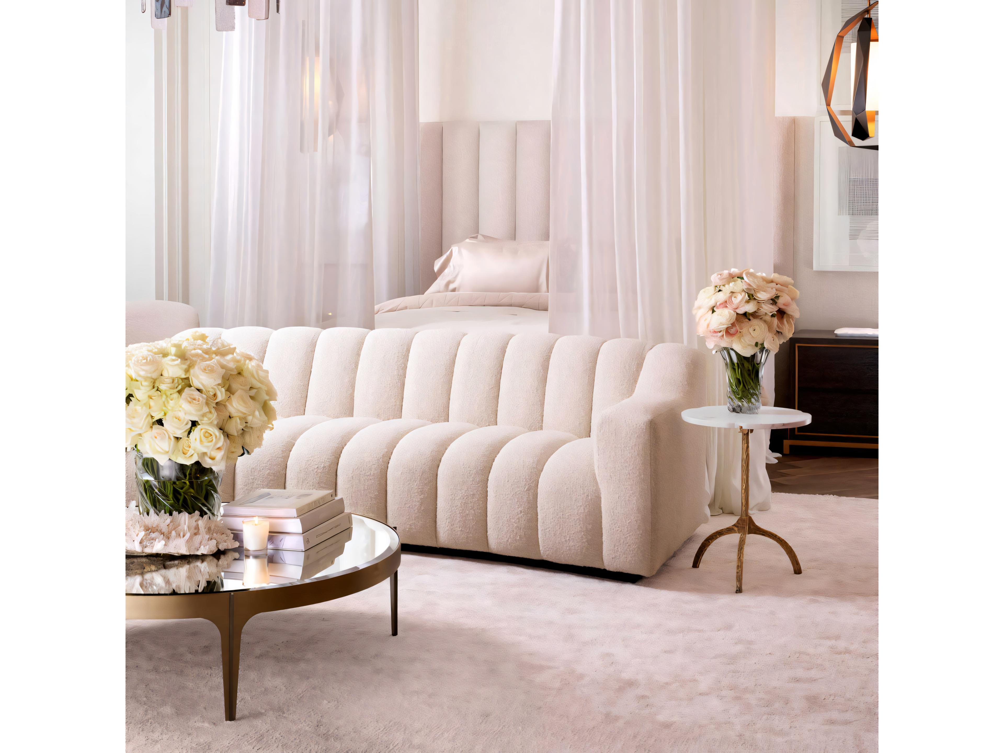 Eichholtz Liam Silver Sand Viscose Linen Rug