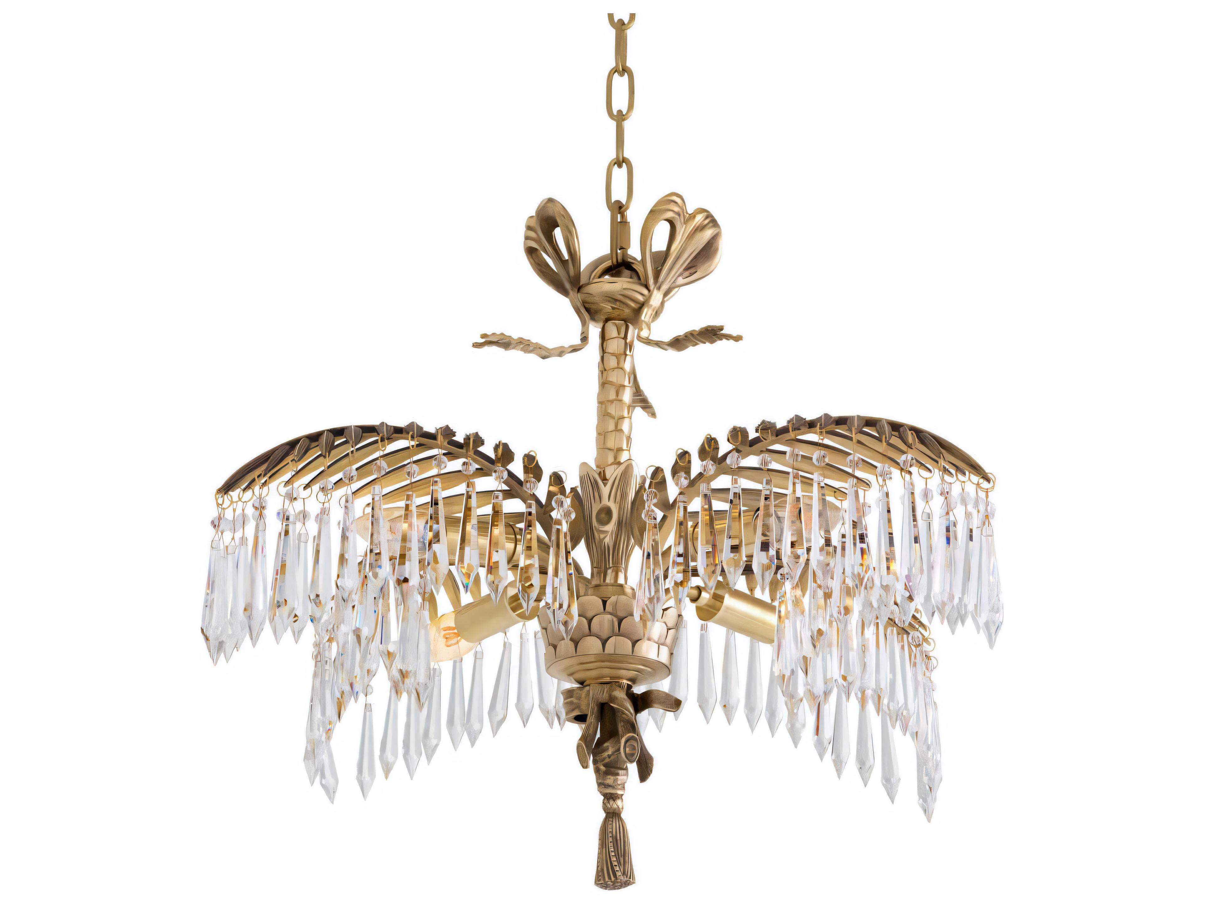 Eichholtz Hildebrandt S Vintage Brass Chandelier