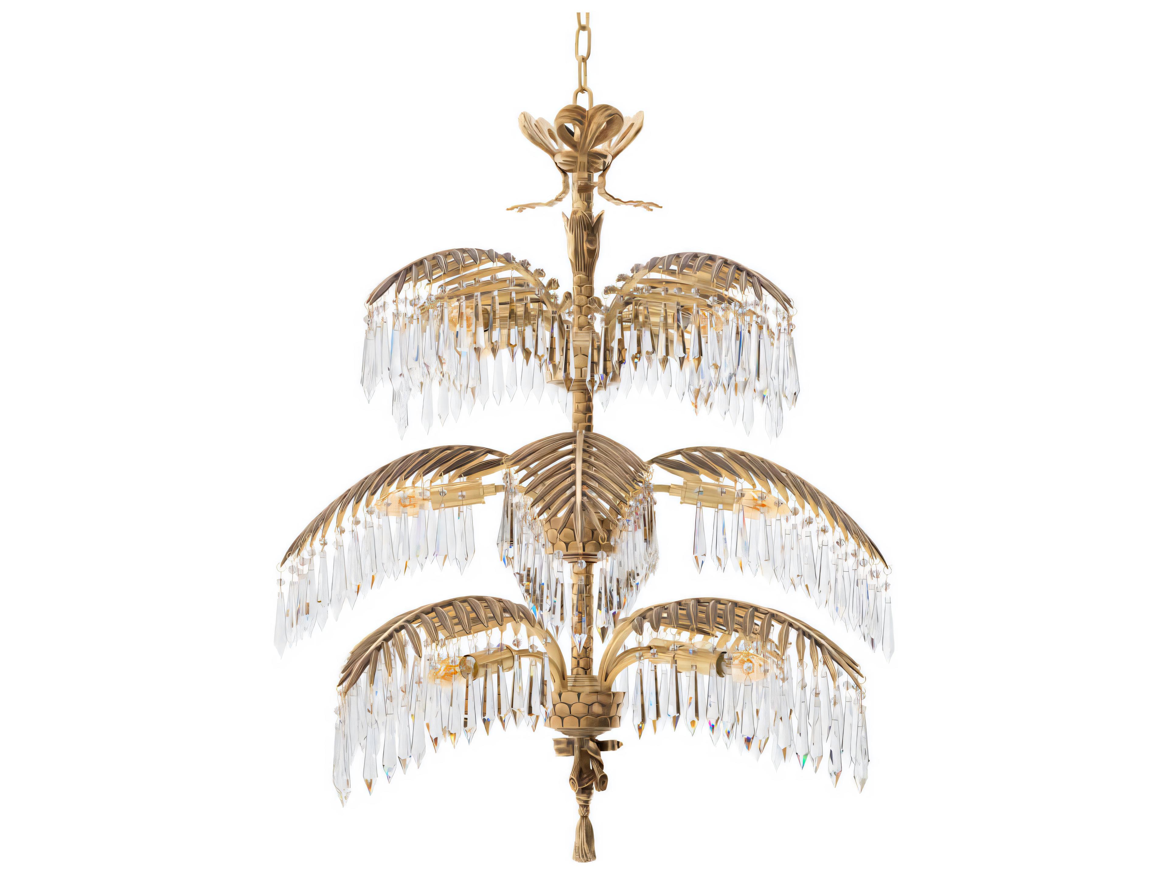 Eichholtz Hildebrandt L Vintage Brass Chandelier