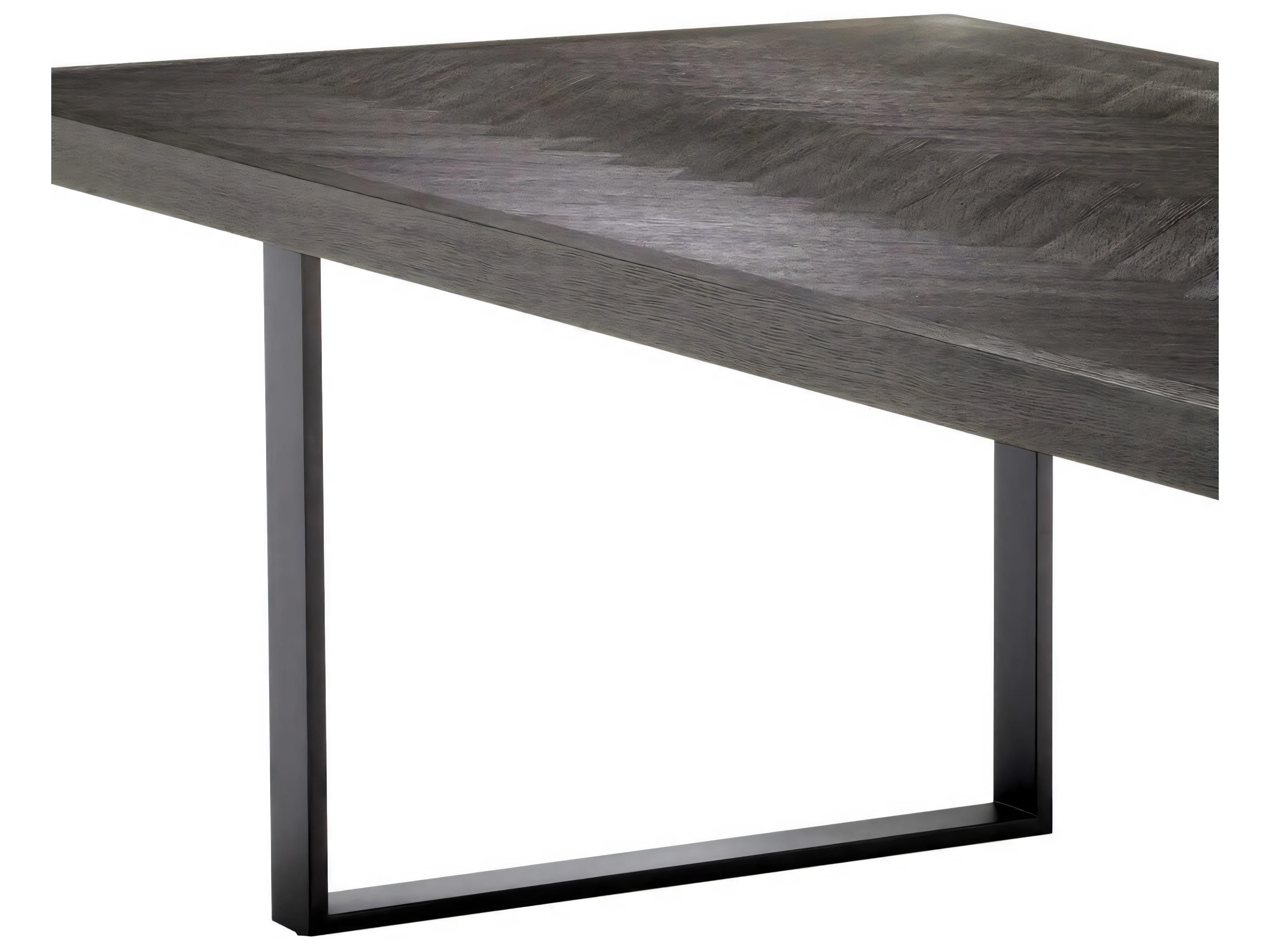 Eichholtz Melchior Charcoal Oak Veneer Cm Dining Table