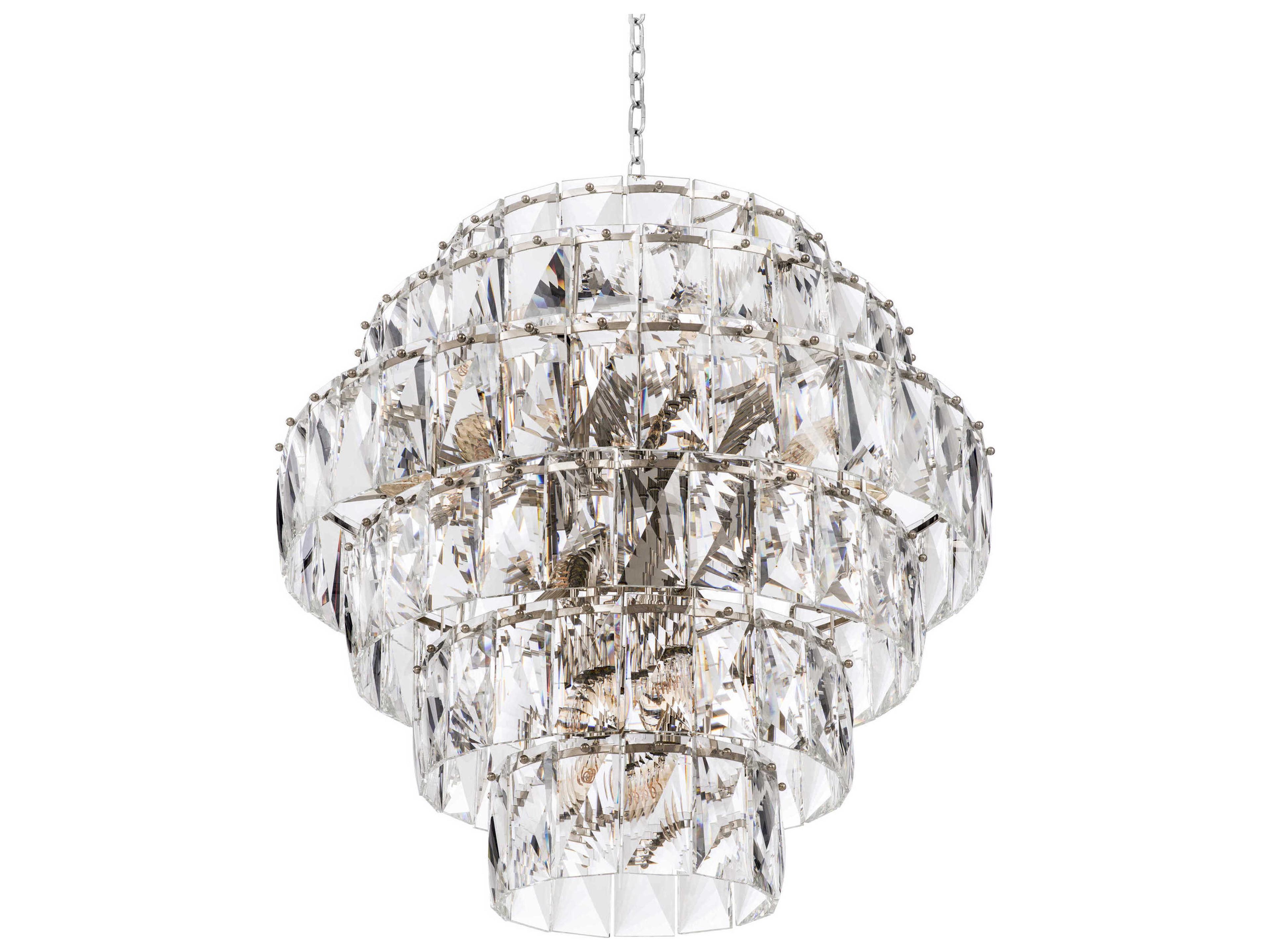 Eichholtz Amazone L Nickel Chandelier