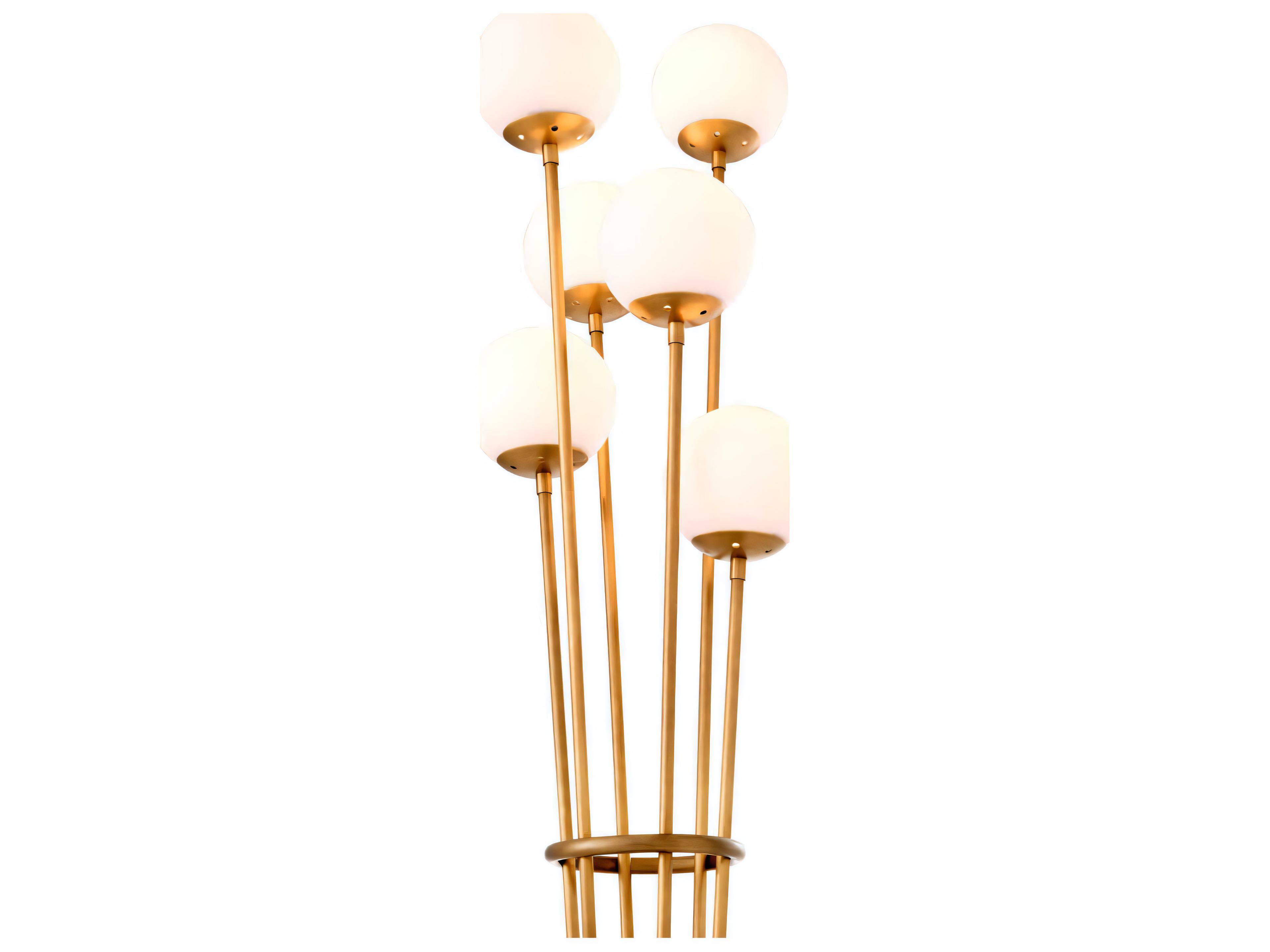 Eichholtz Tortora Antique Brass Floor Lamp