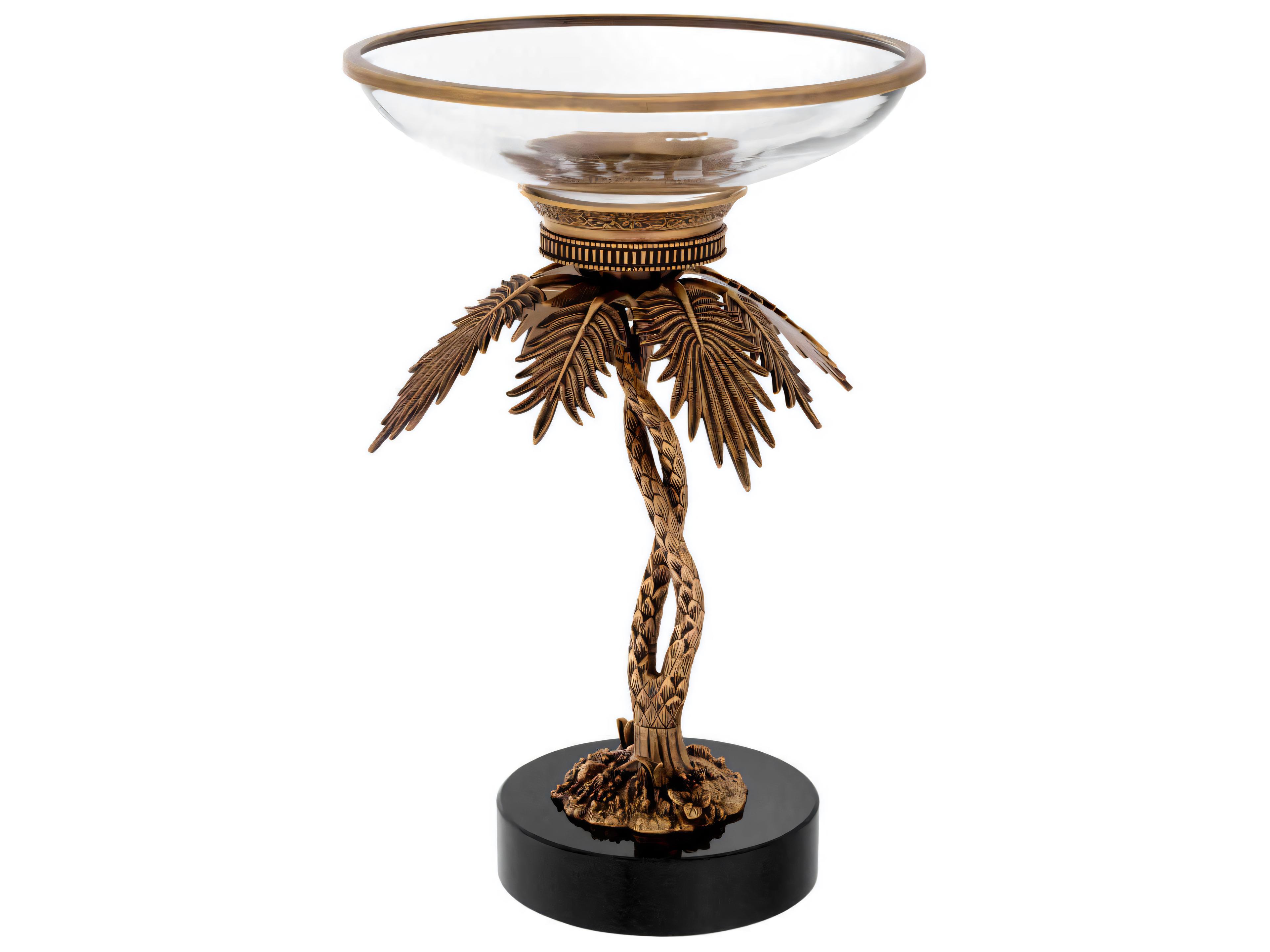 Eichholtz Lindroth Vintage Brass Bowl