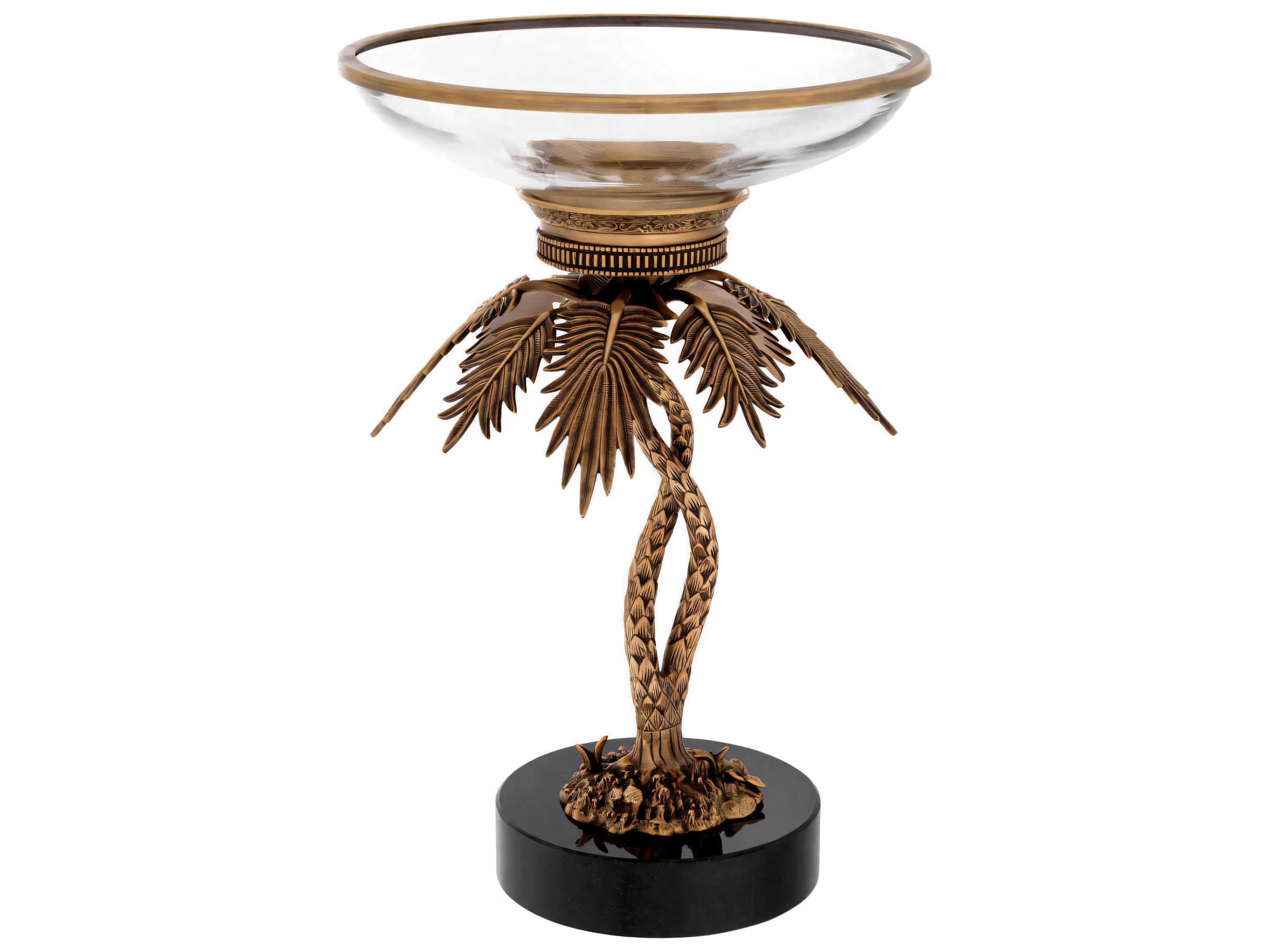 Eichholtz Lindroth Vintage Brass Bowl