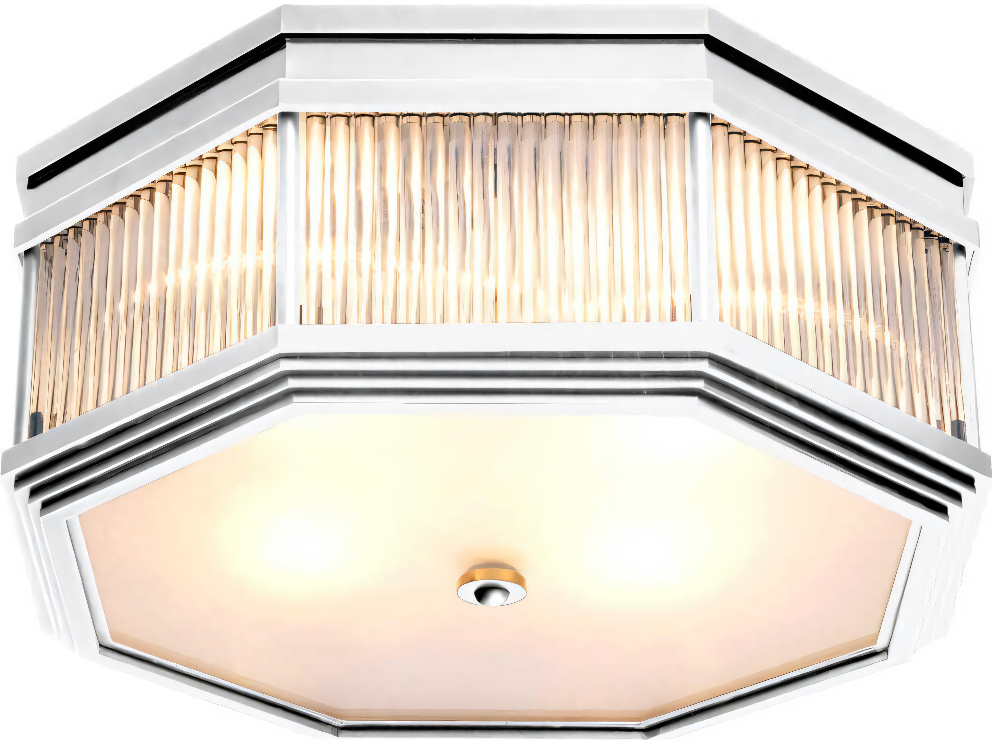 Bagatelle Nickel Ceiling Lamp