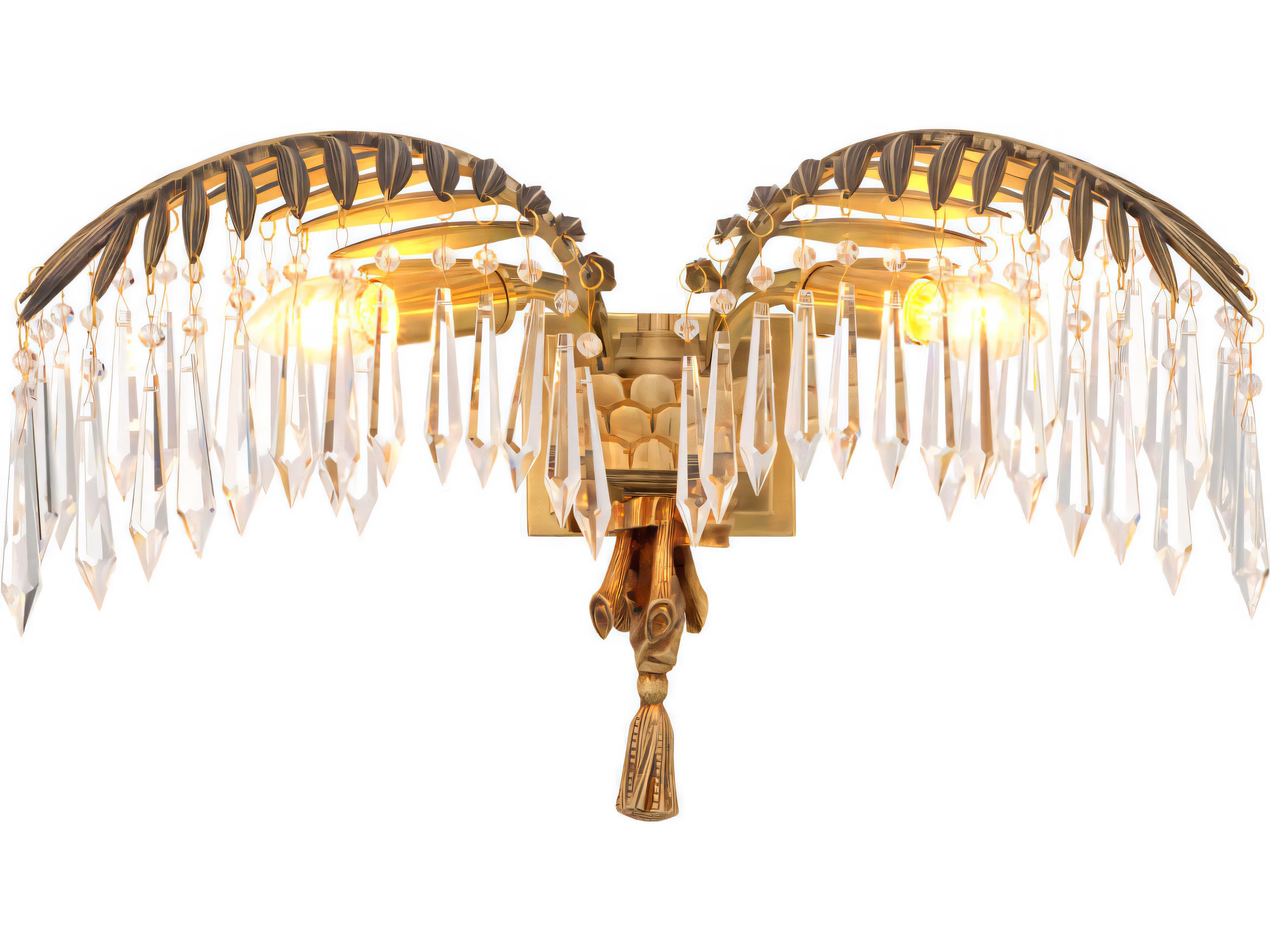 Eichholtz Hildebrandt Vintage Brass Wall Lamp