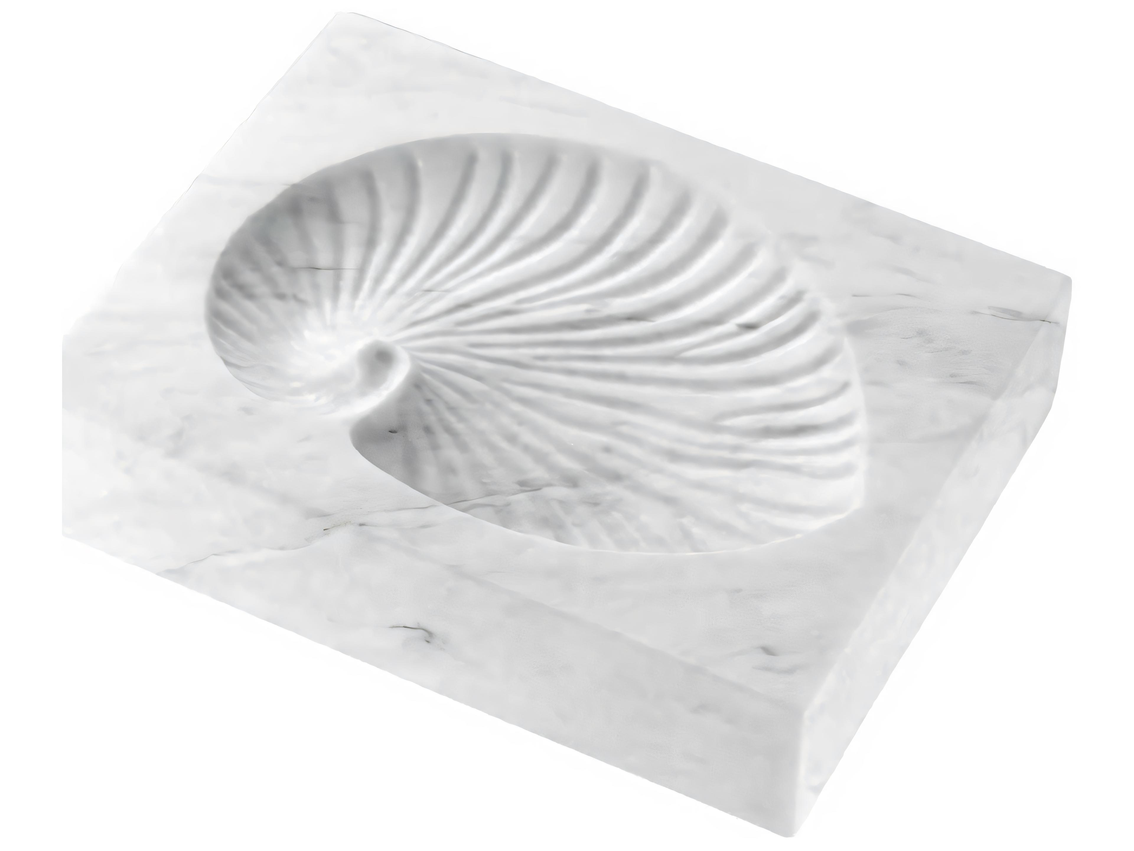 Eichholtz Conchiglia White Marble Object