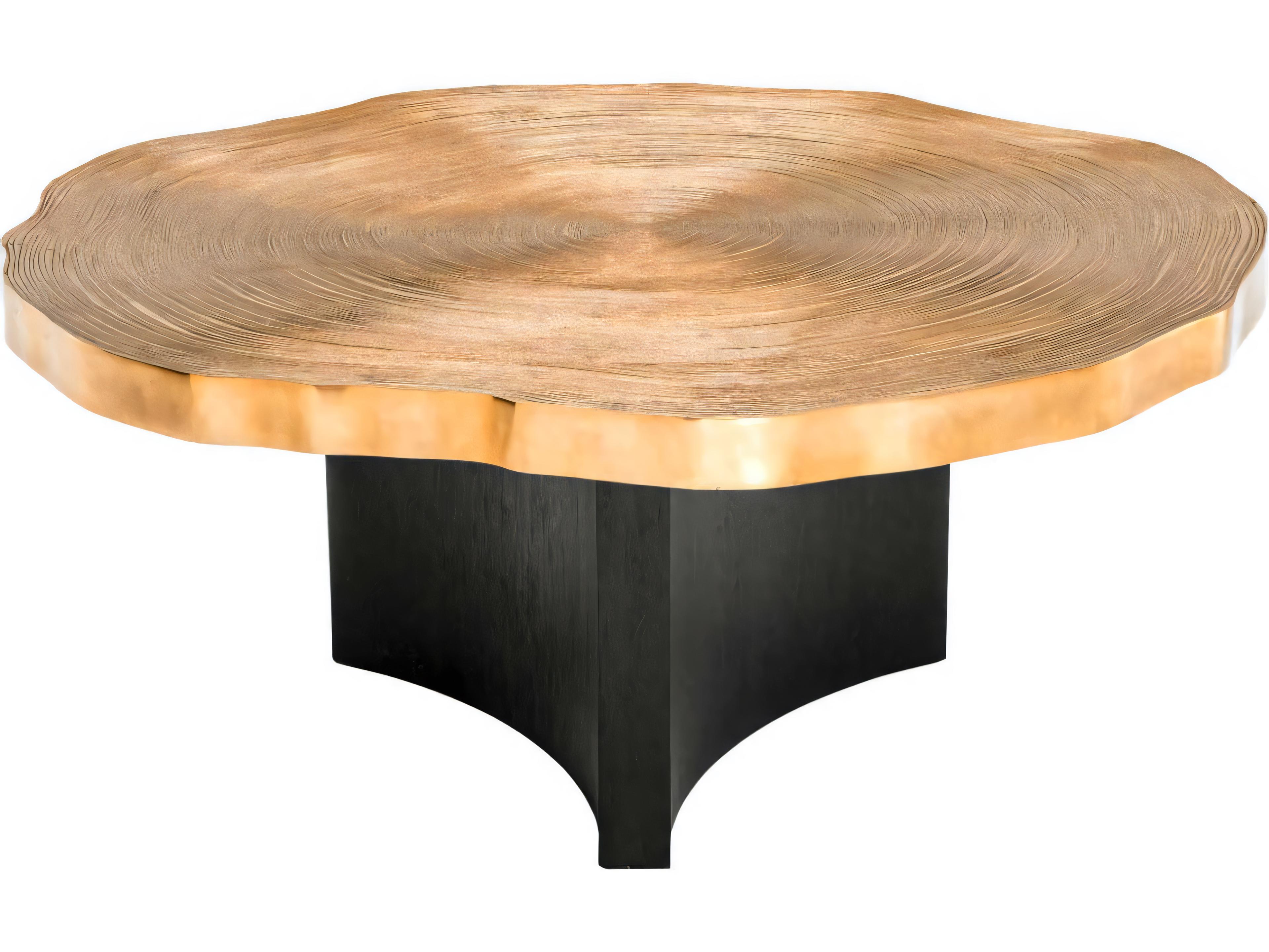 Eichholtz Thousand Oaks Brass Set of 2 Coffee Table