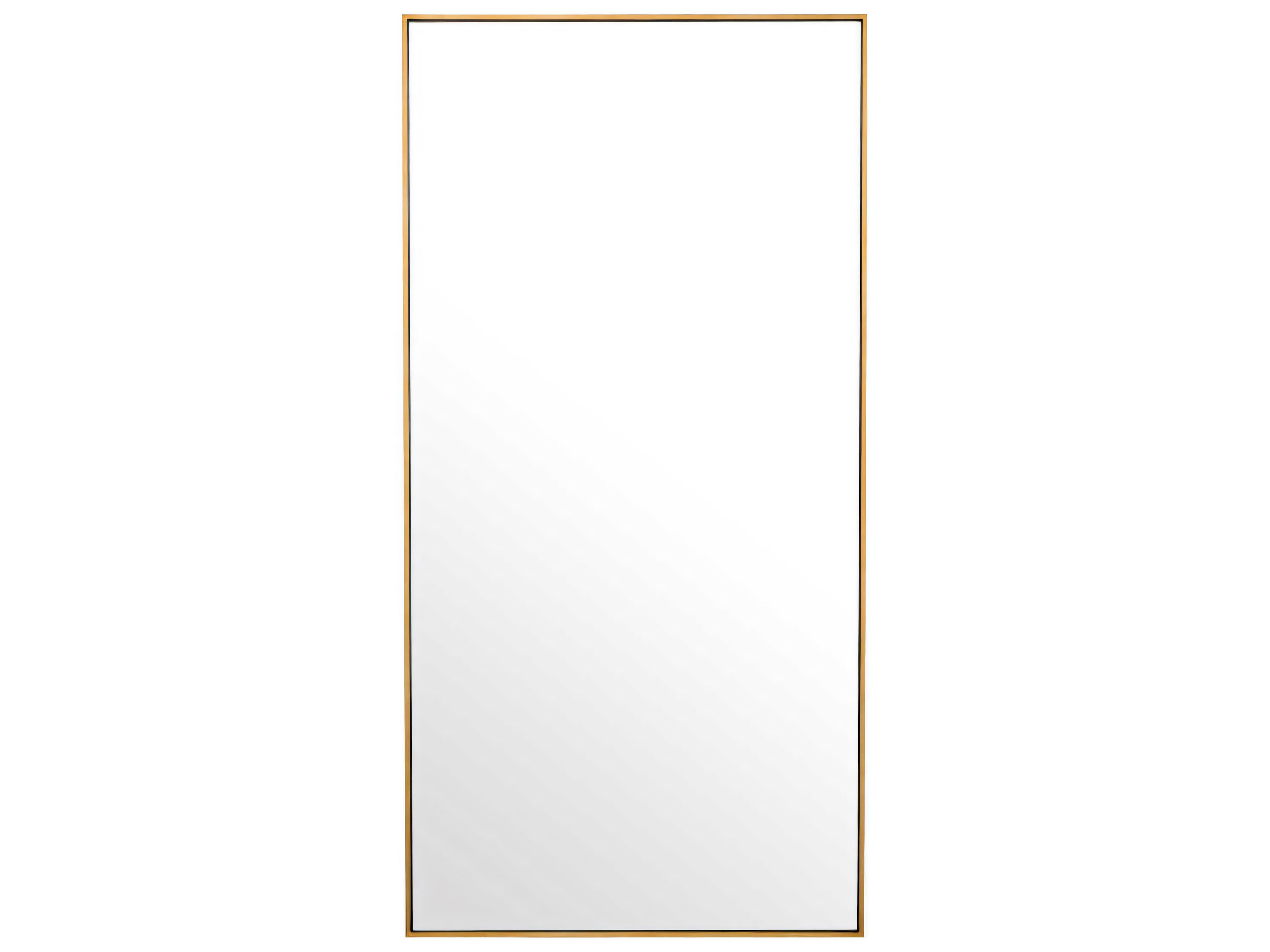 Redondo XL Wall Mirror Brushed Gold Finish