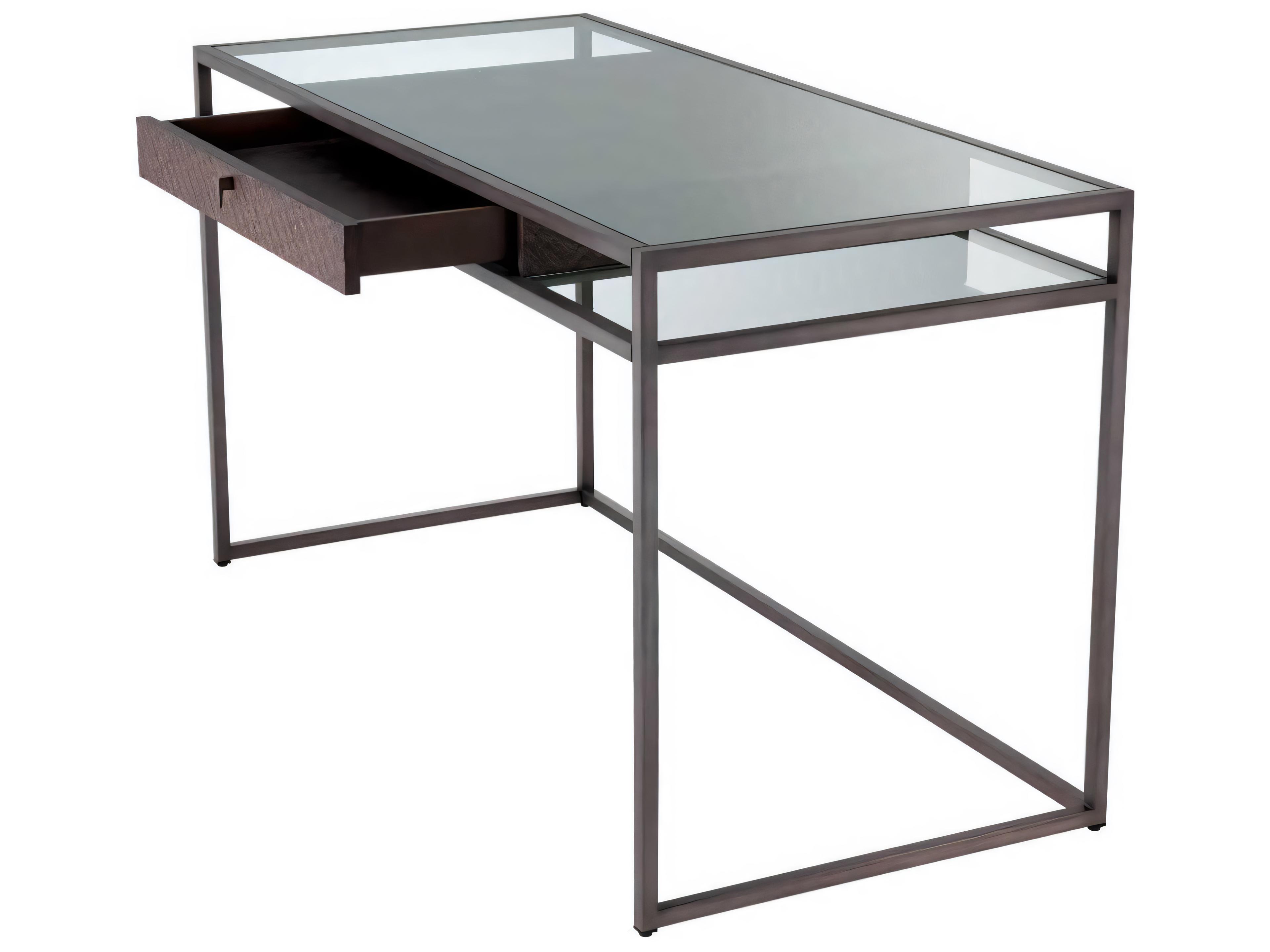 Eichholtz Napa Valley Woven Oak Veneer Desk