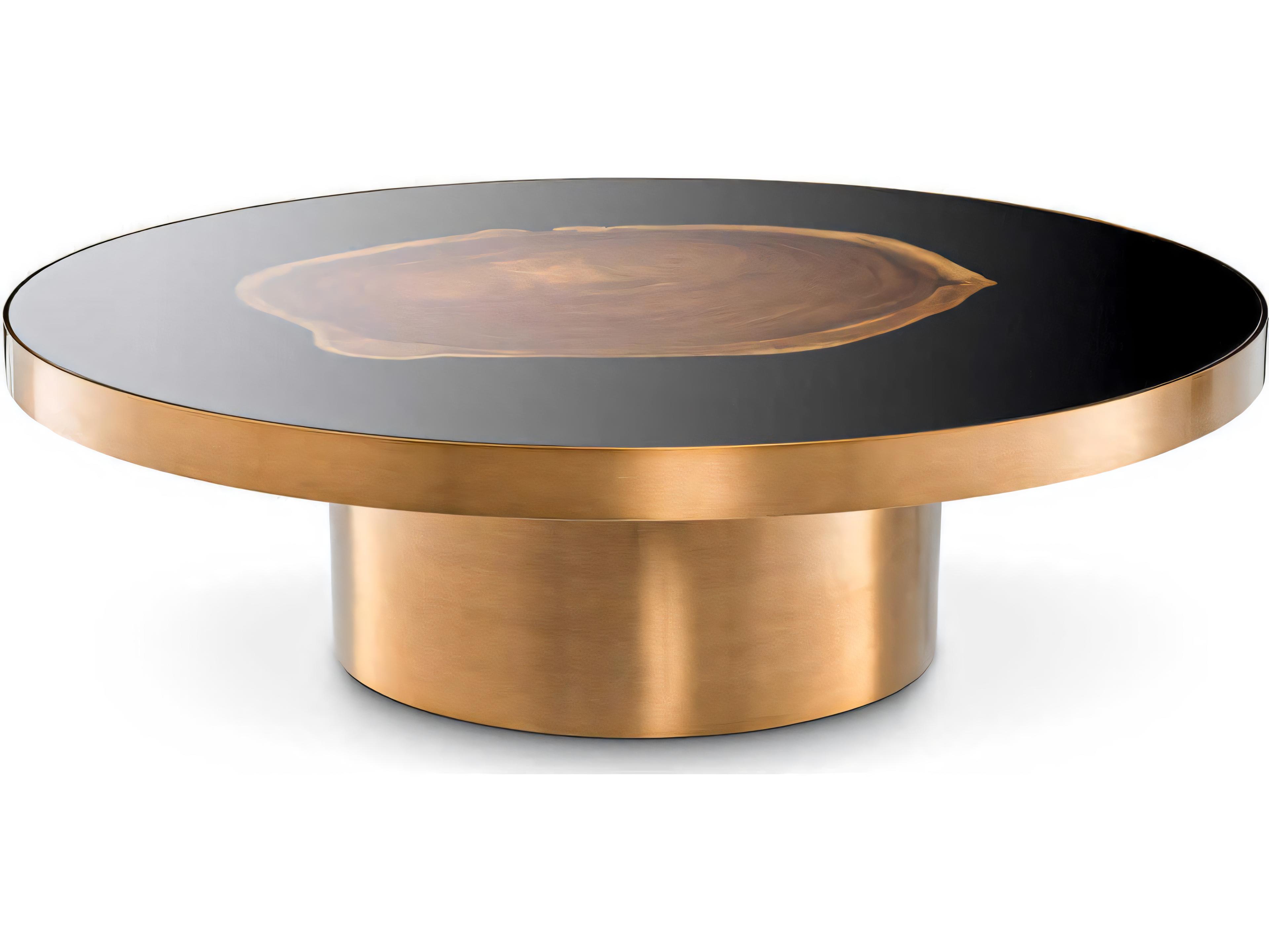 Eichholtz Concord Brushed Brass Coffee Table