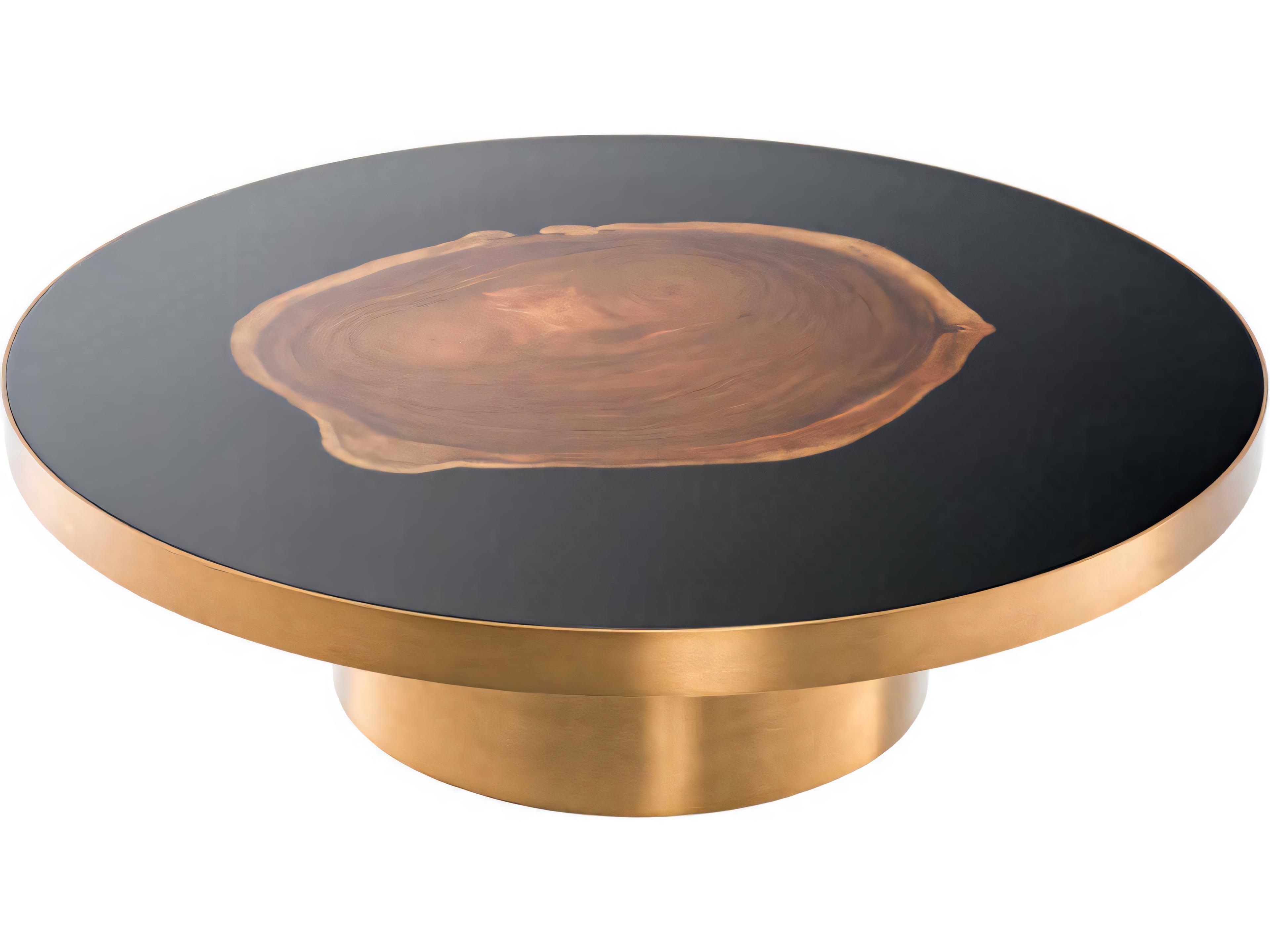 Eichholtz Concord Brushed Brass Coffee Table