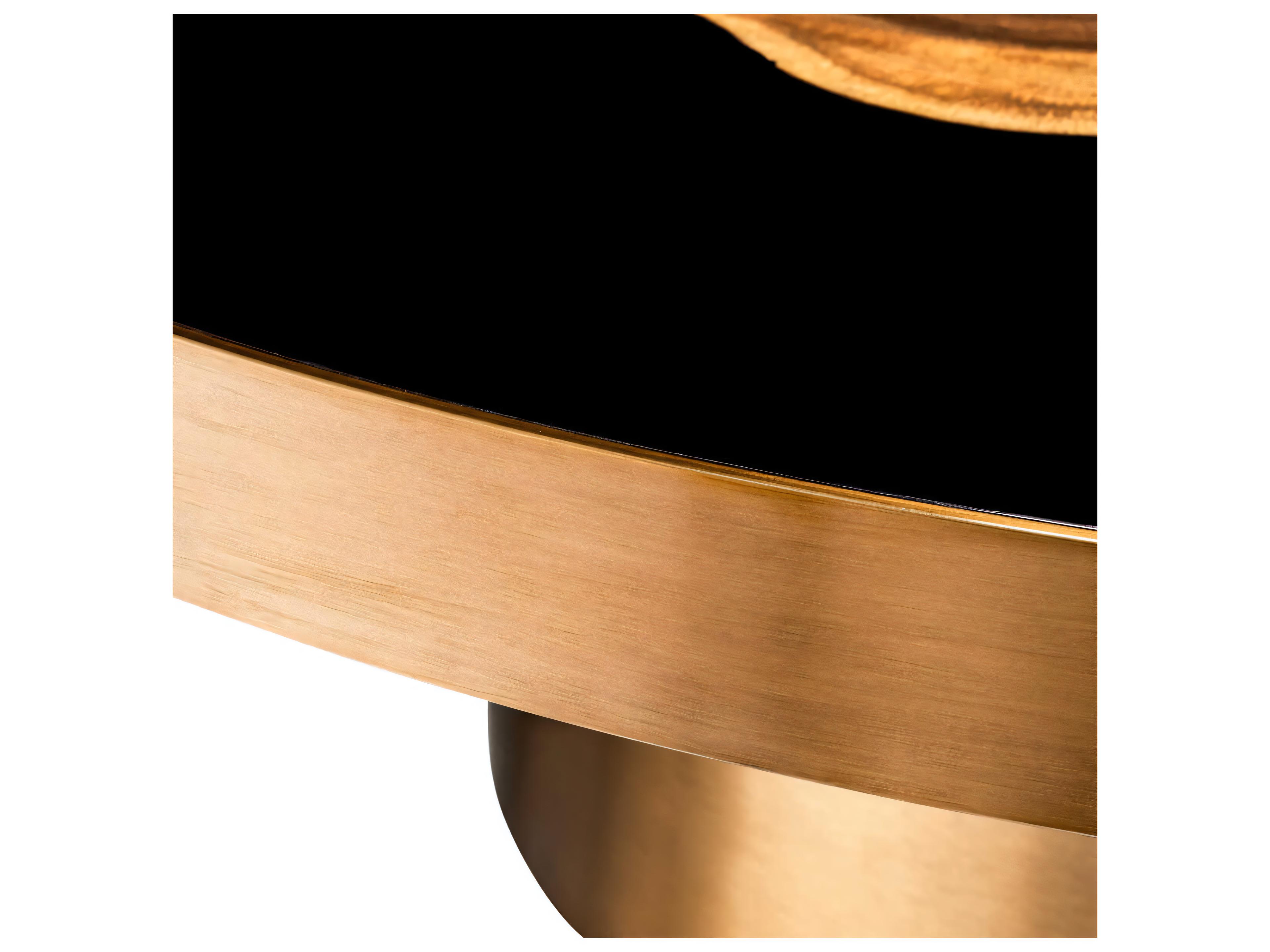 Eichholtz Concord Brushed Brass Coffee Table