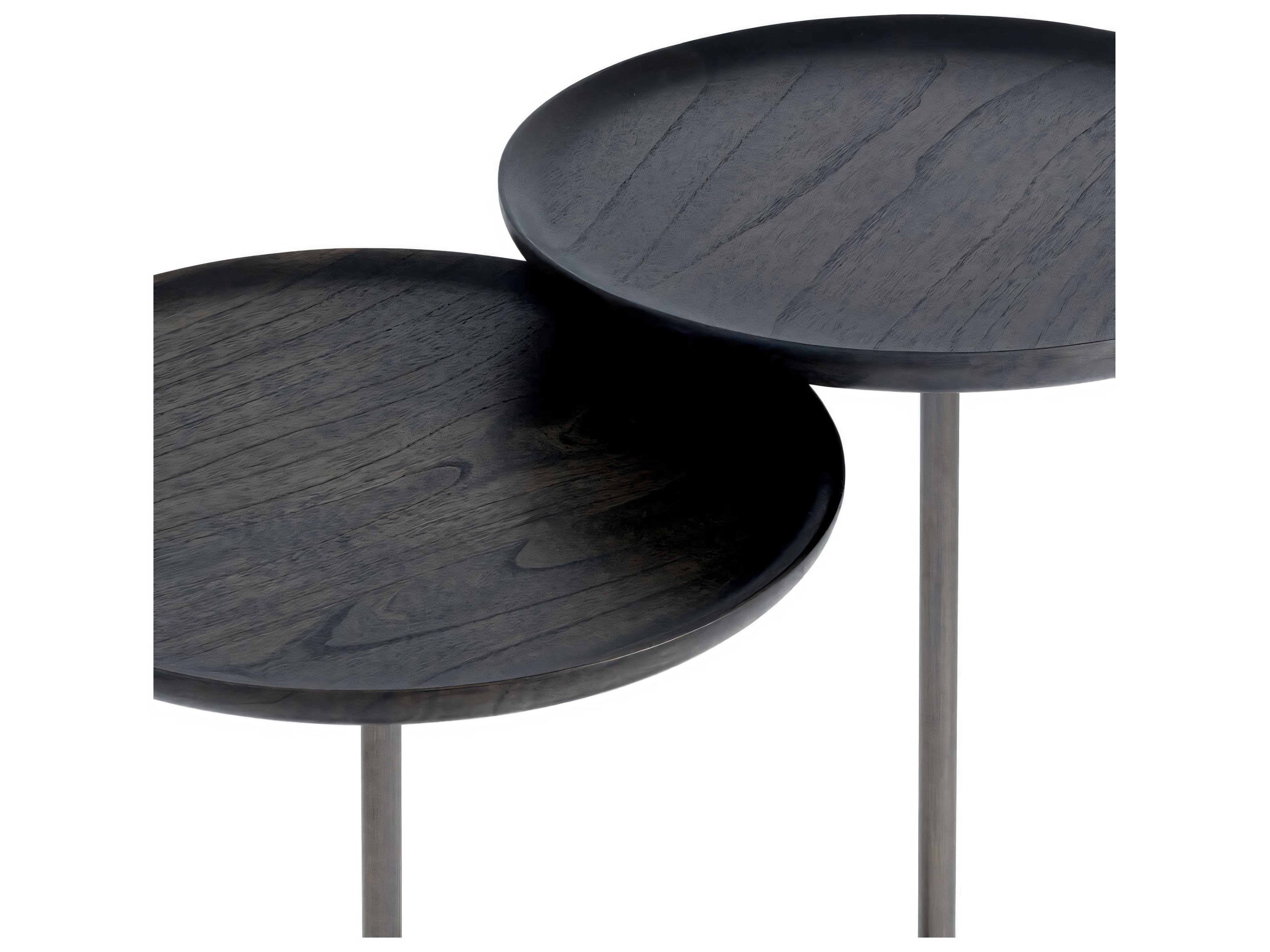 Eichholtz Puglia Grey Marble Set of 2 Side Table