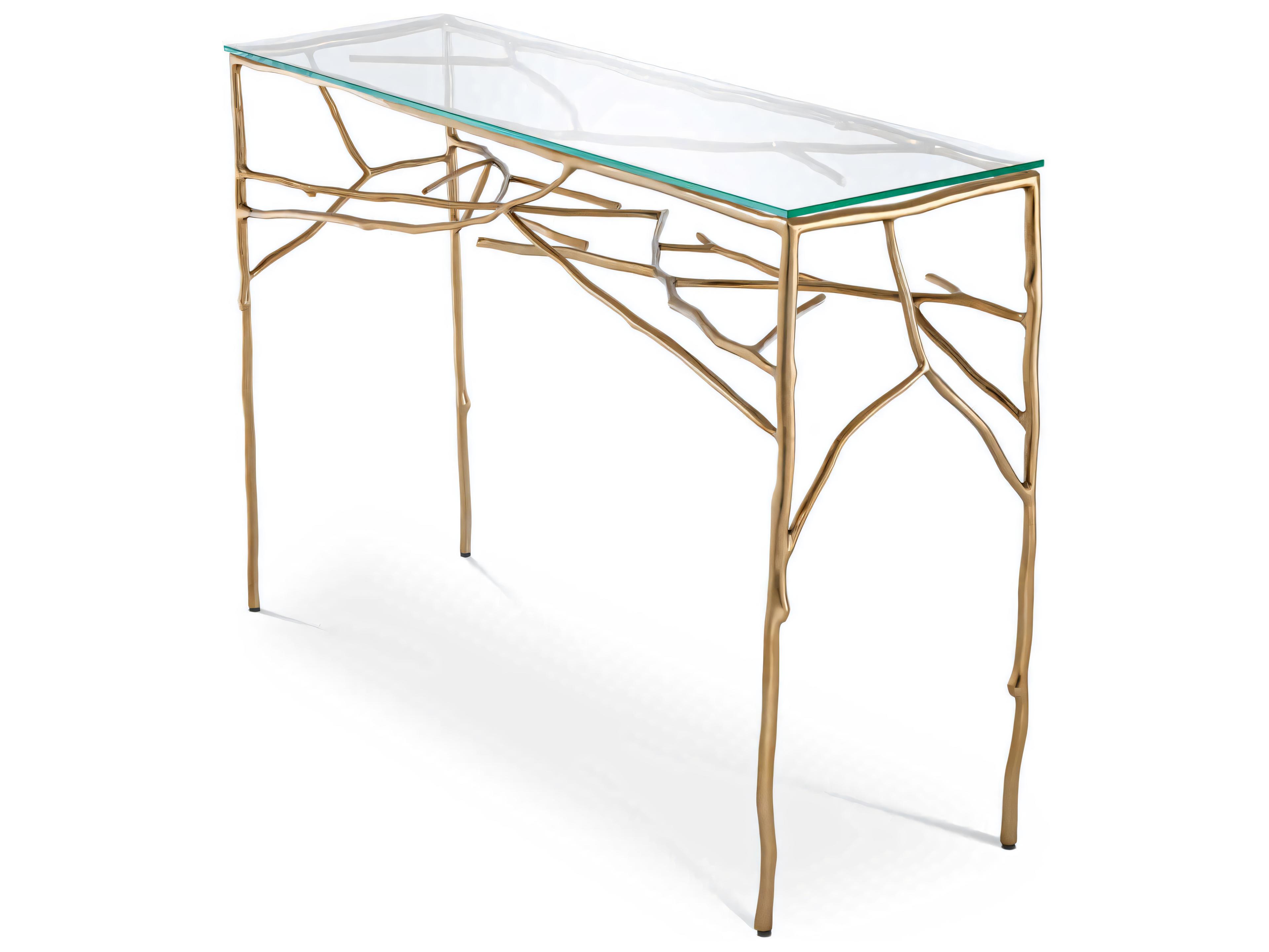 Eichholtz Antico Gold Console Table