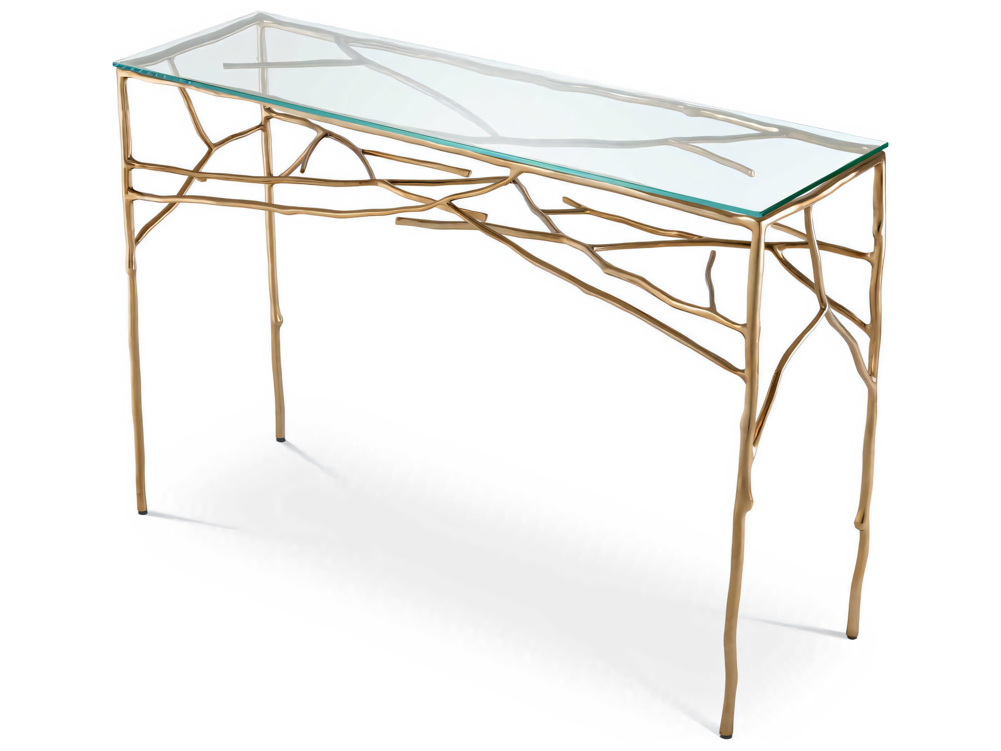 Eichholtz Antico Gold Console Table