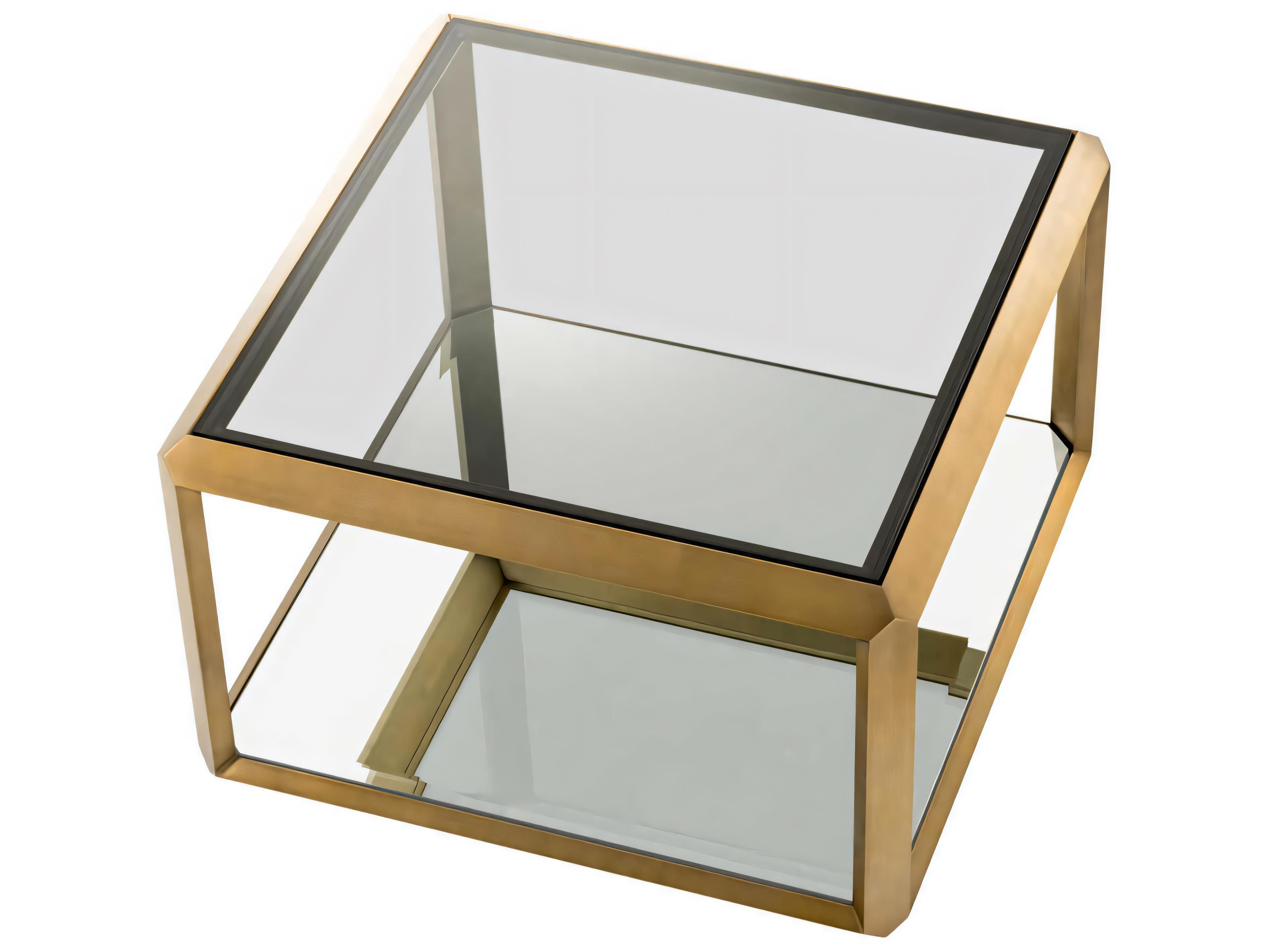 Eichholtz Callum Brushed Brass Side Table